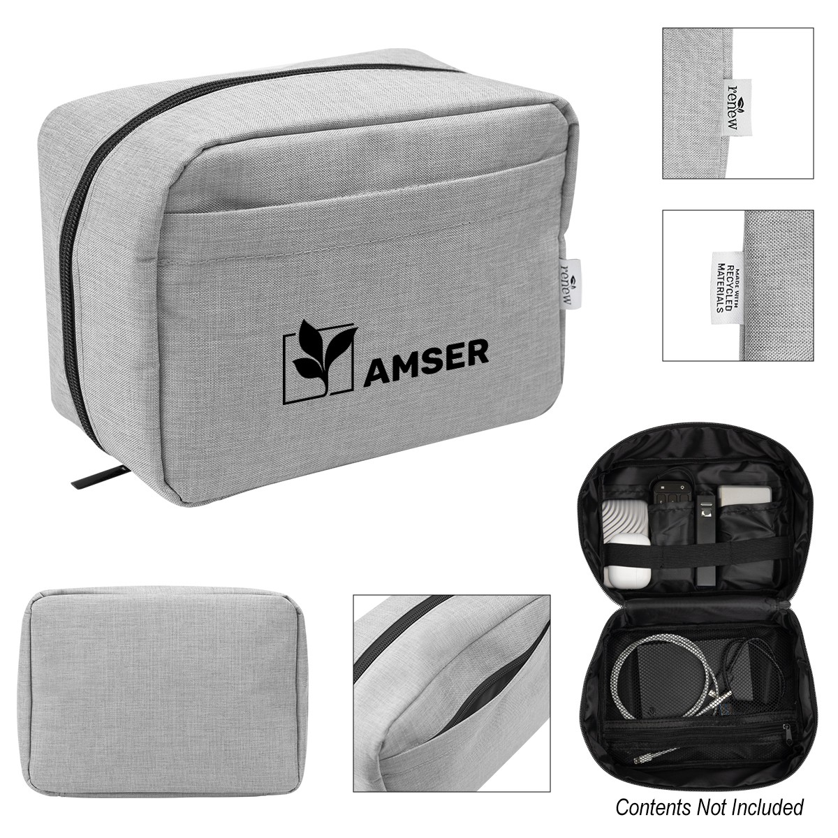 Picture of Habitat Rpet Heathered Tech Pouch