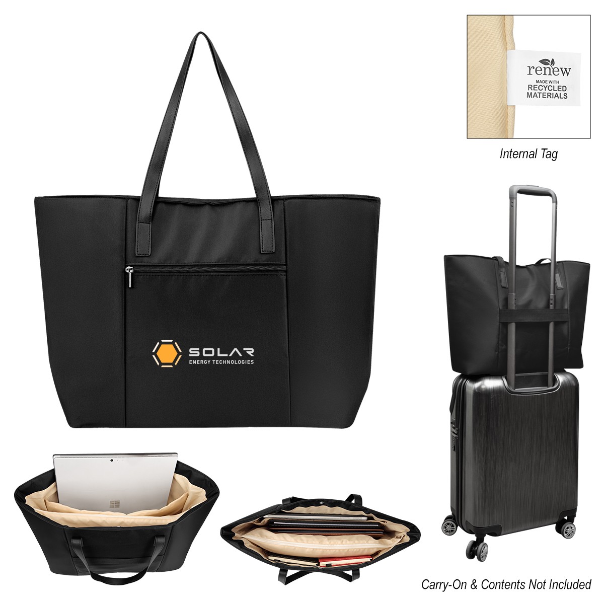 Picture of Executive Rpet Laptop Tote Bag