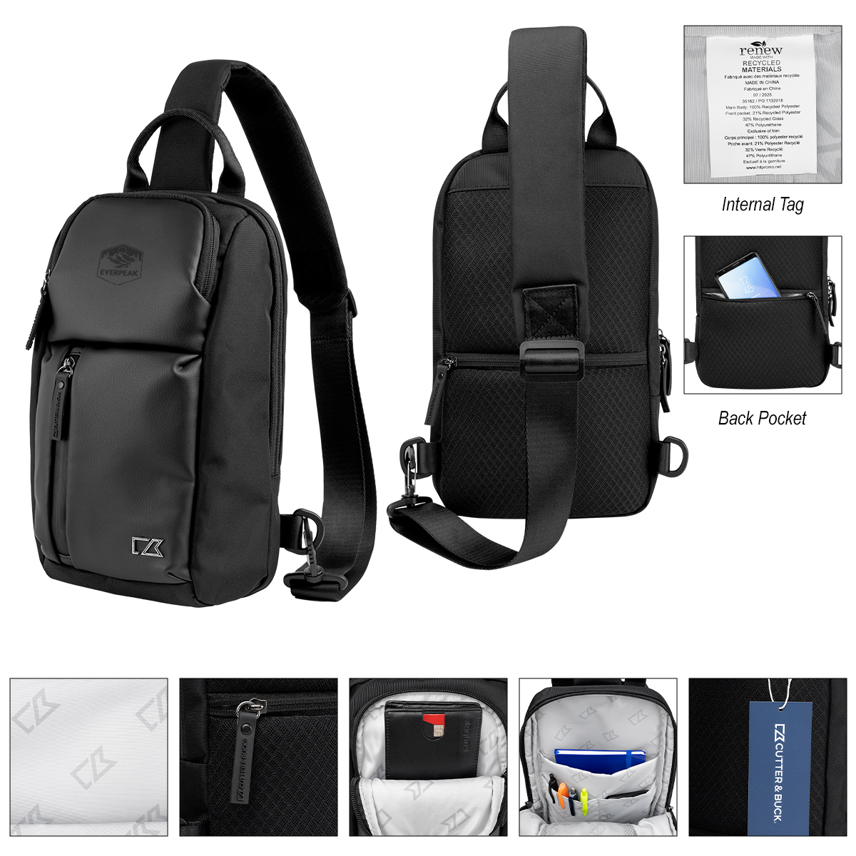 Picture of Cutter & Buck® Active Collection Sling Bag