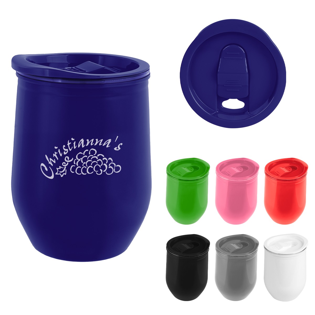 Picture of 12 Oz. Marmont Recycled Acrylic Wine Tumbler