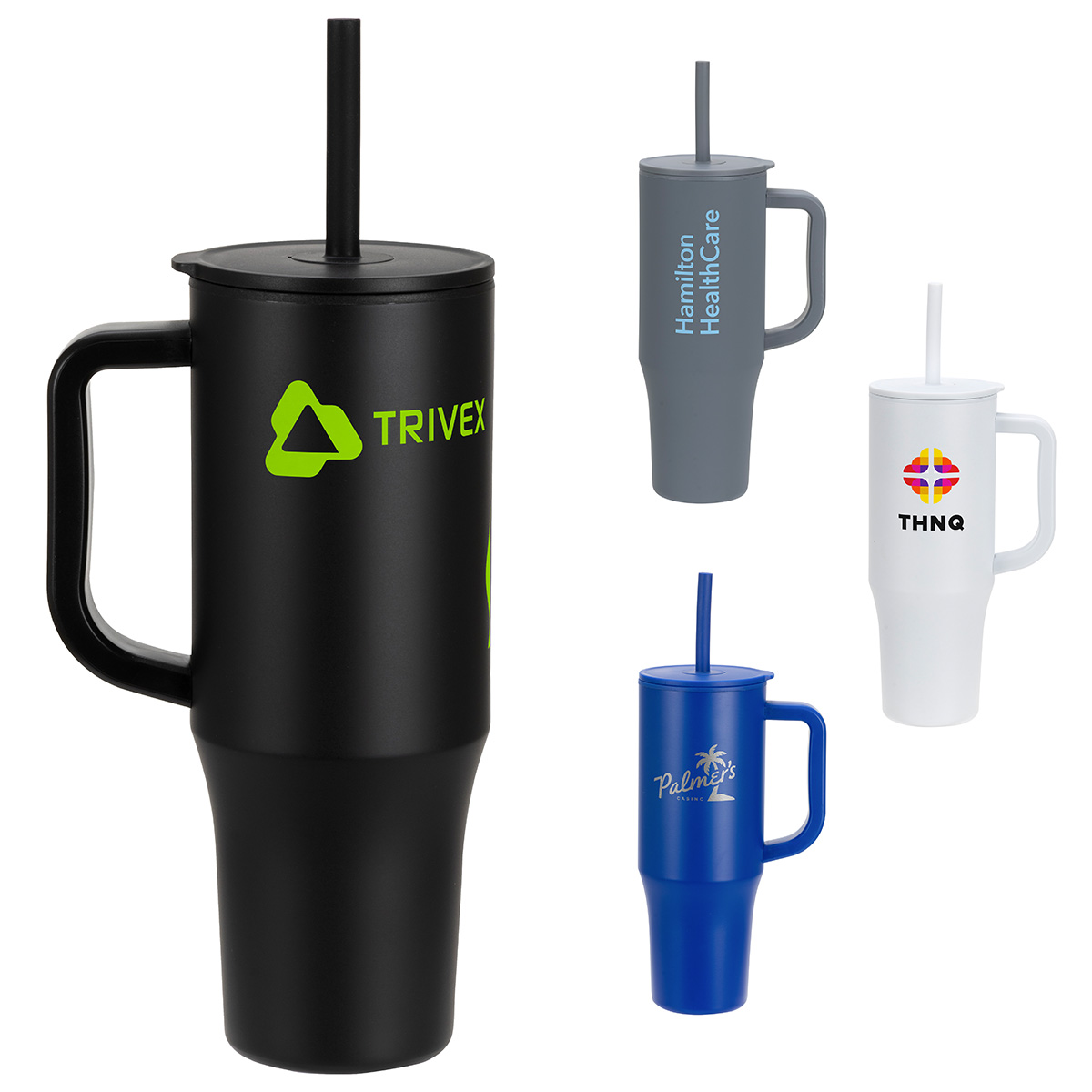 Picture of Seneca 30 oz Eco-Friendly Straw Mug
