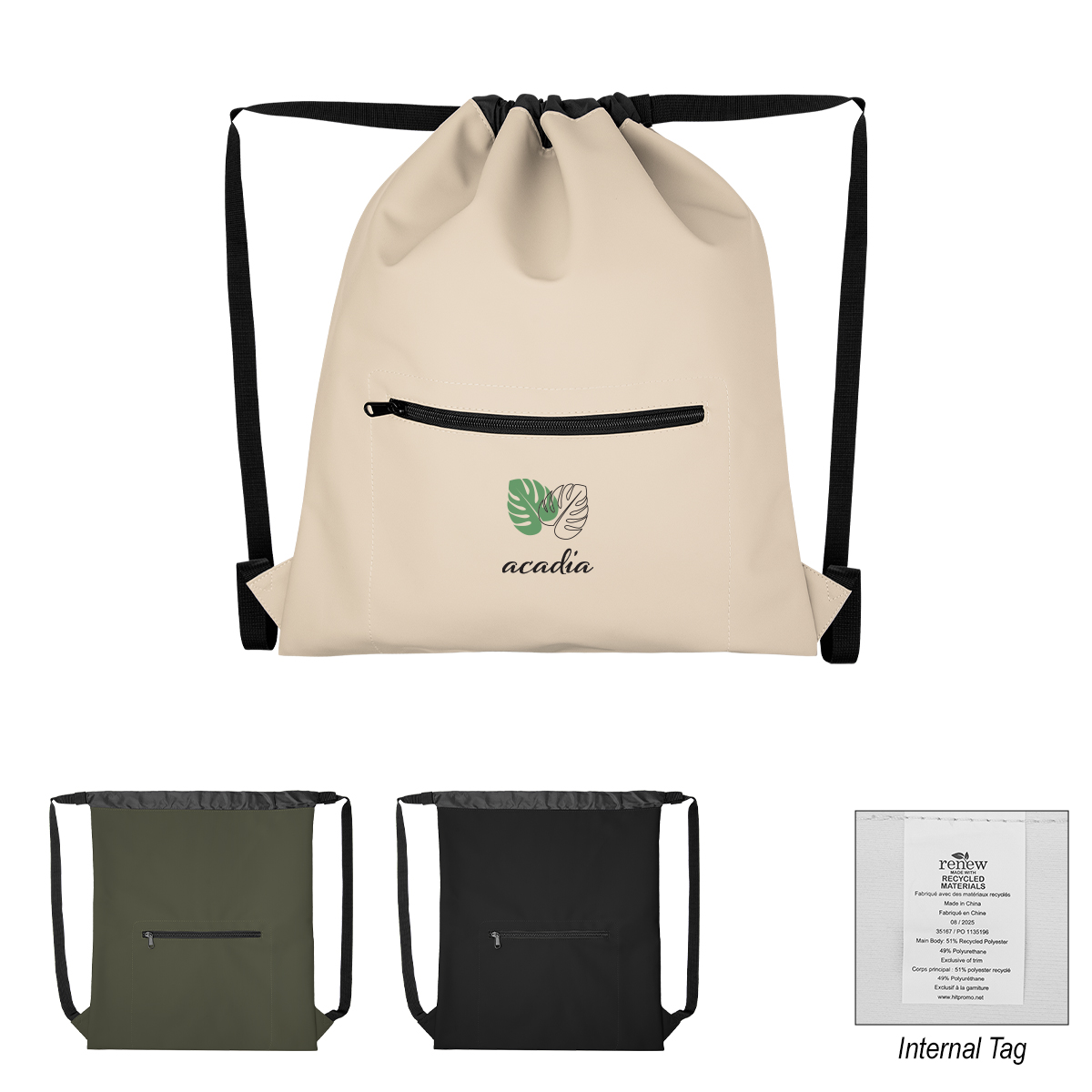Picture of Hudson Rpet Drawstring Bag