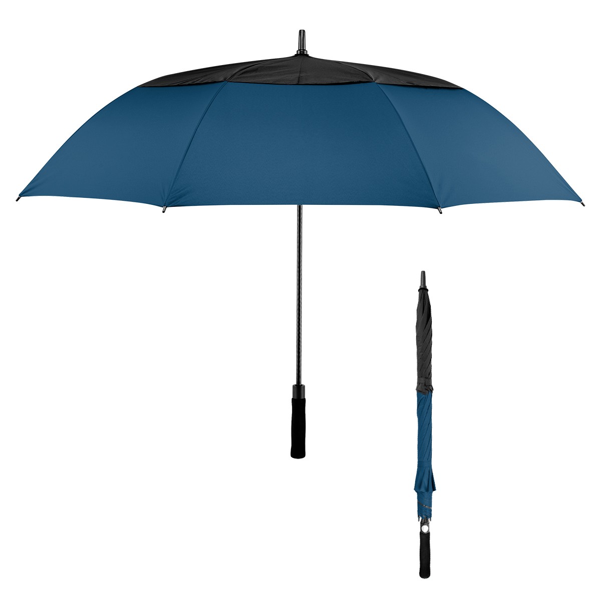 Picture of 60" Arc Vented Umbrella With 100% Rpet Canopy