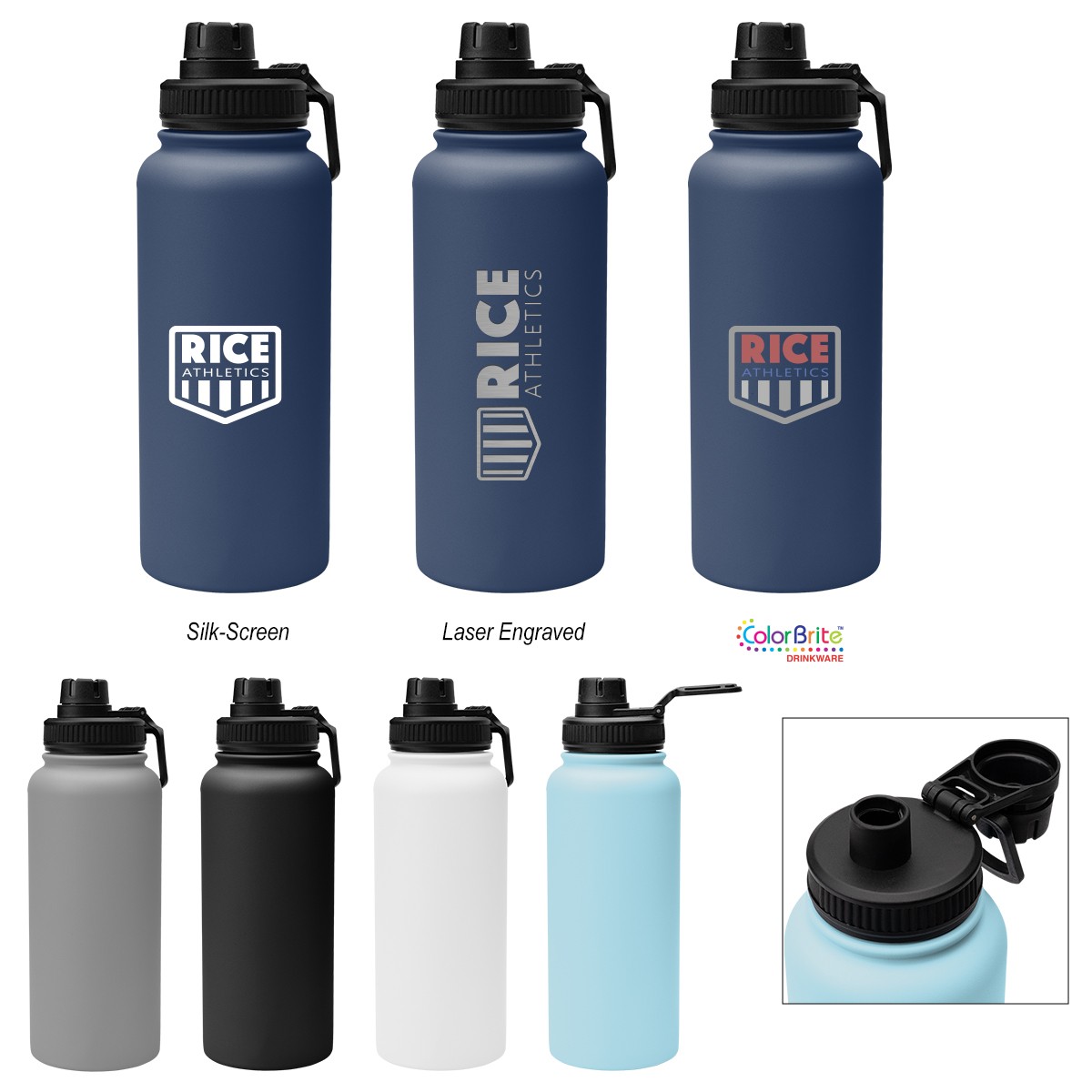 Picture of 32 Oz. Austin Recycled Stainless Steel Bottle