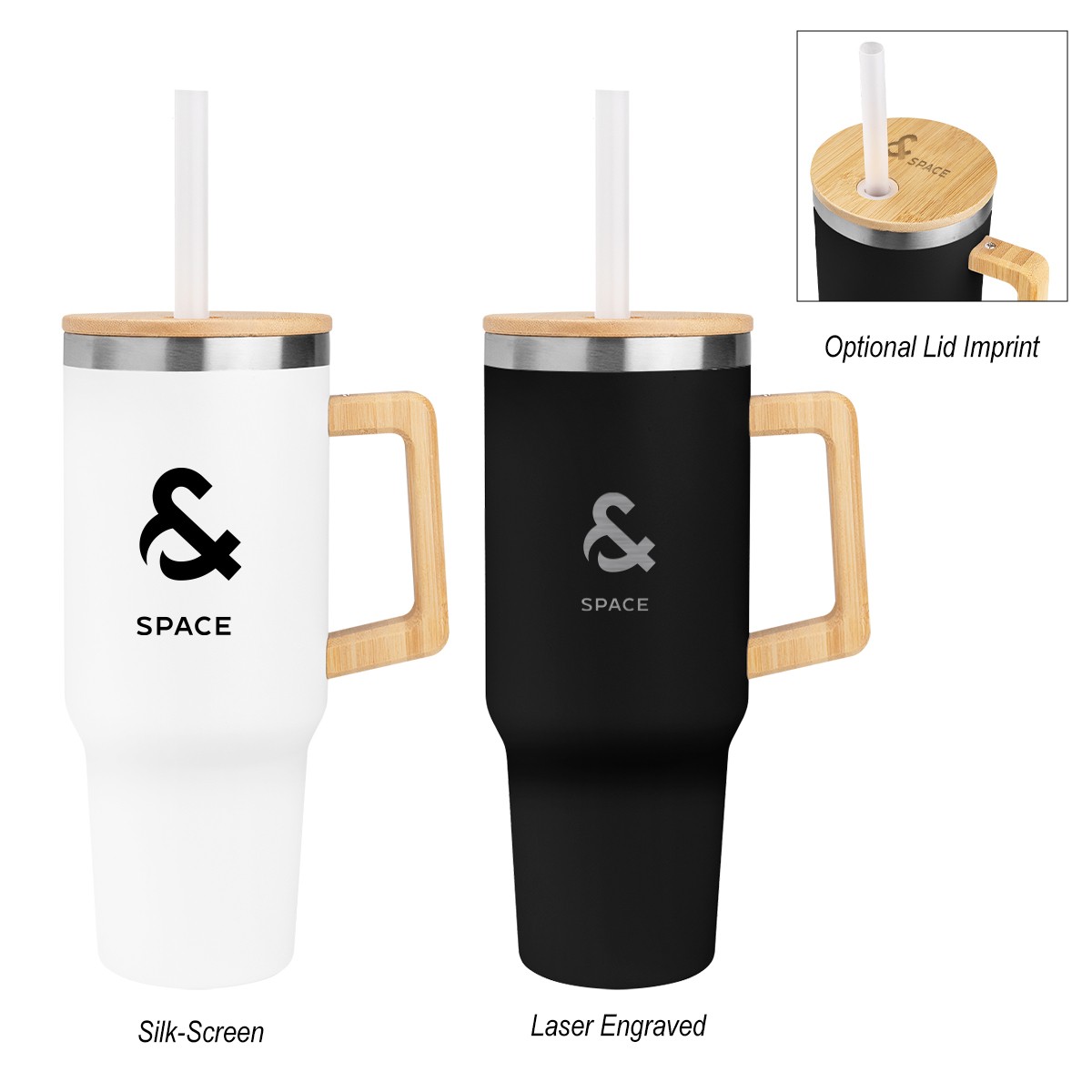 Picture of 40 Oz. Carolina Intrepid Recycled Stainless Steel Tumbler