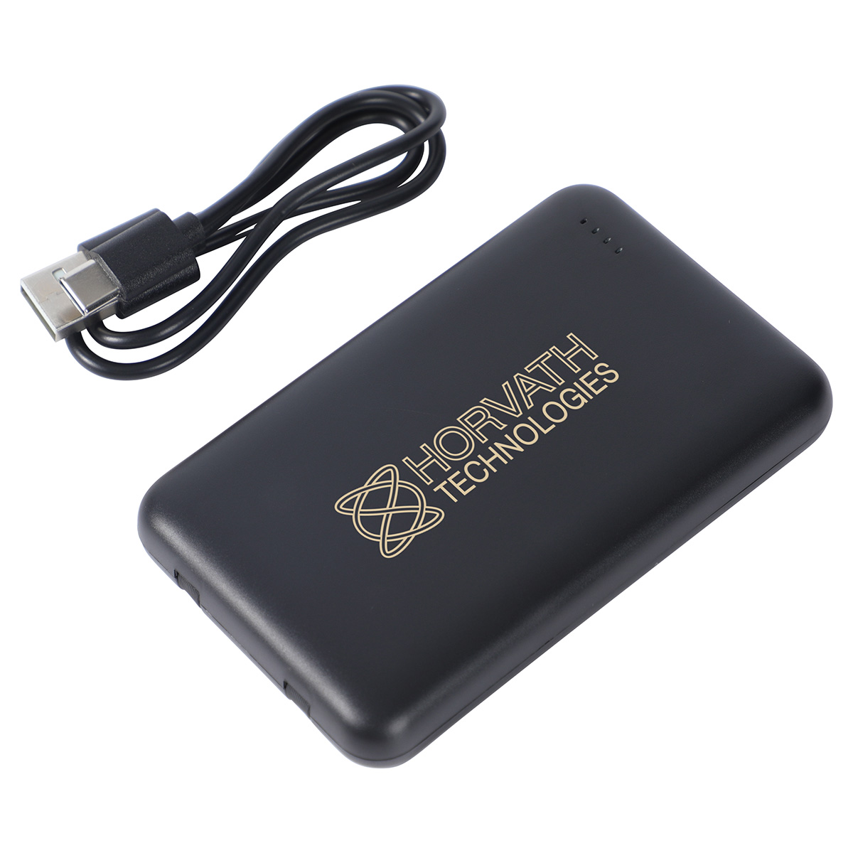 Picture of Marquis 5000mAh 20W PD Power Bank with Wireless Charger & Built-In Cables