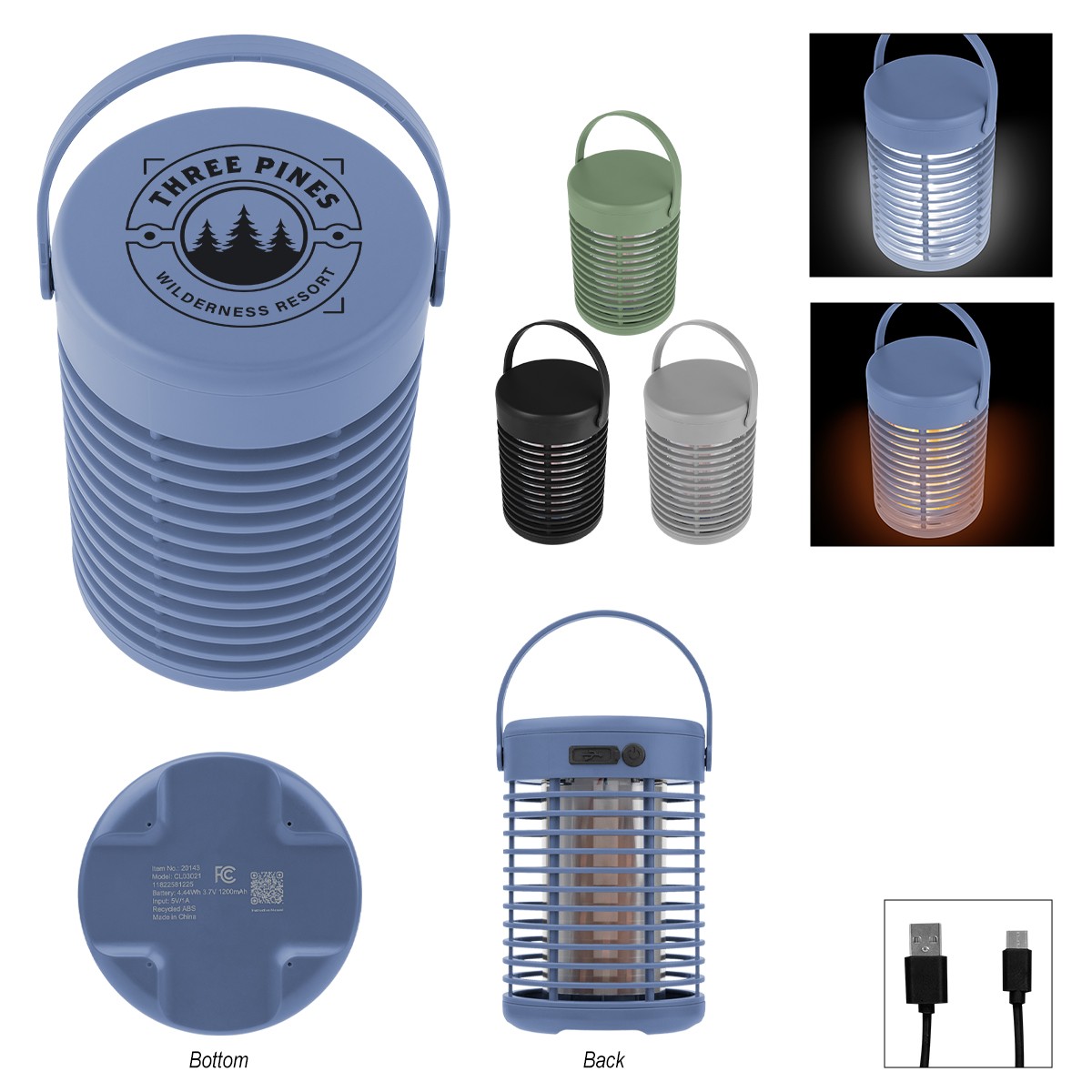 Picture of Rechargeable Flame Camping Lantern