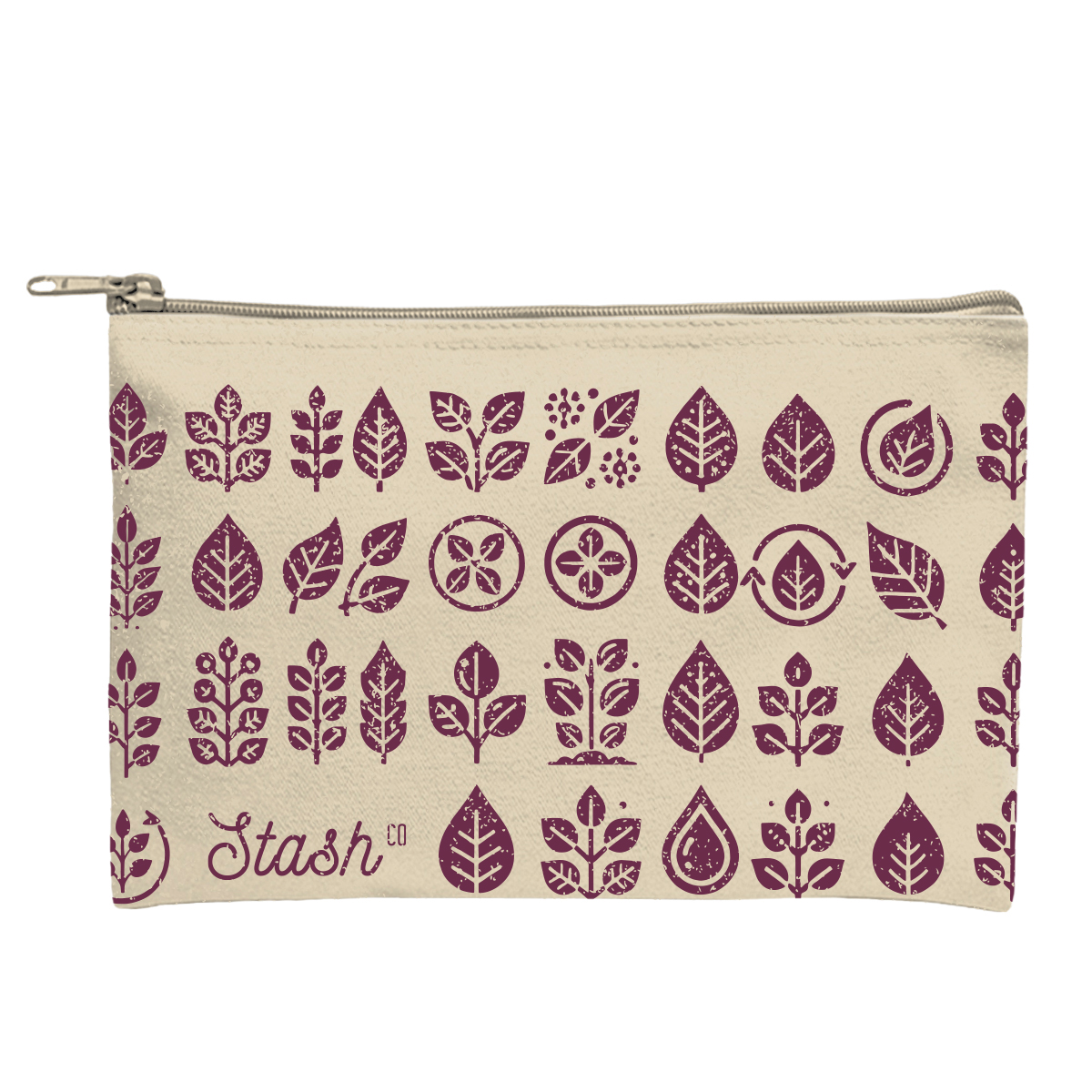 Picture of Recycled Canvas Zippered Pouch