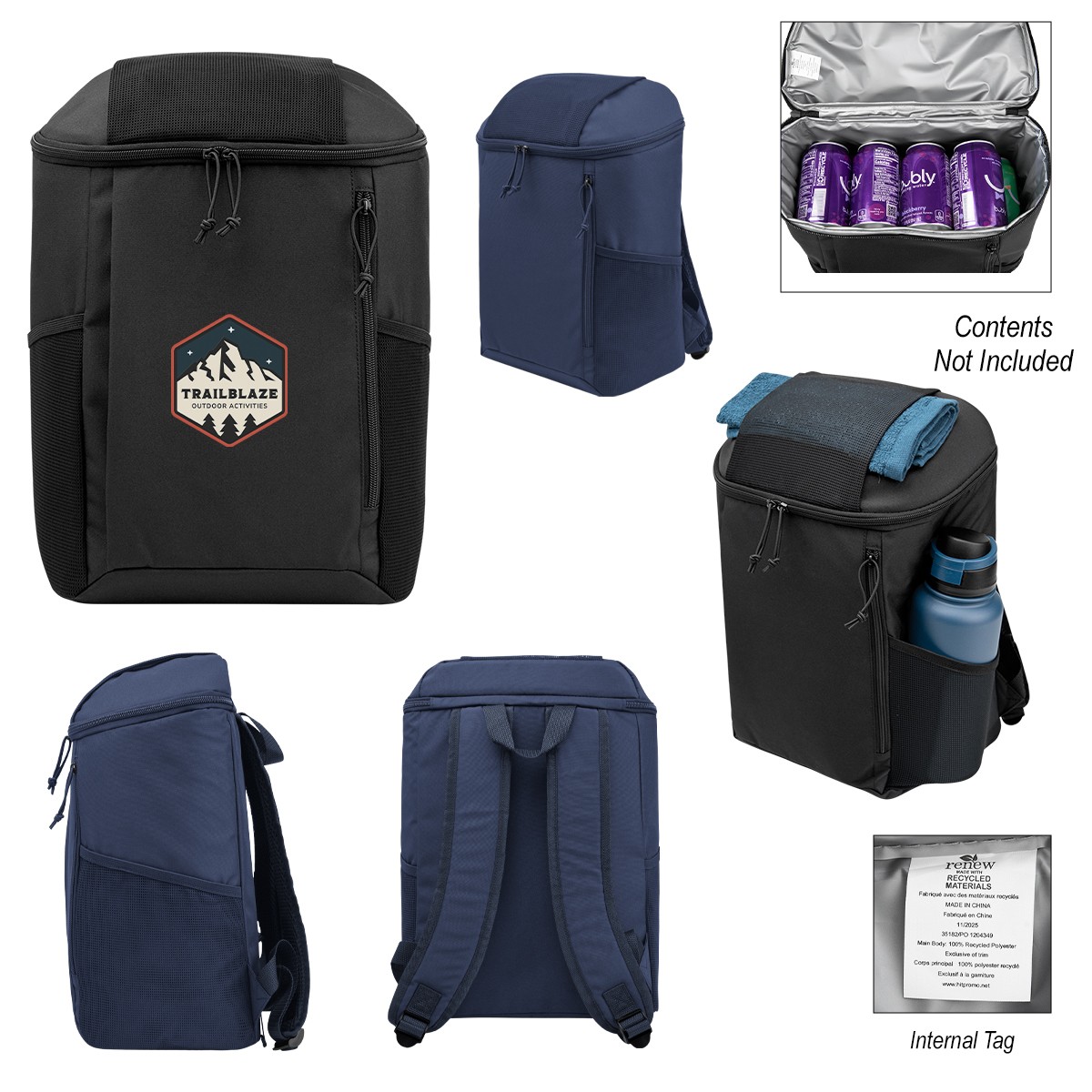 Picture of Endeavor Rpet 15 Can Cooler Backpack
