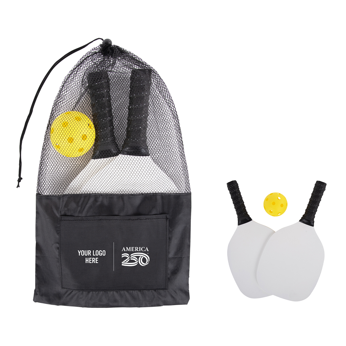 Picture of America250™ 3pc. Pickleball Set