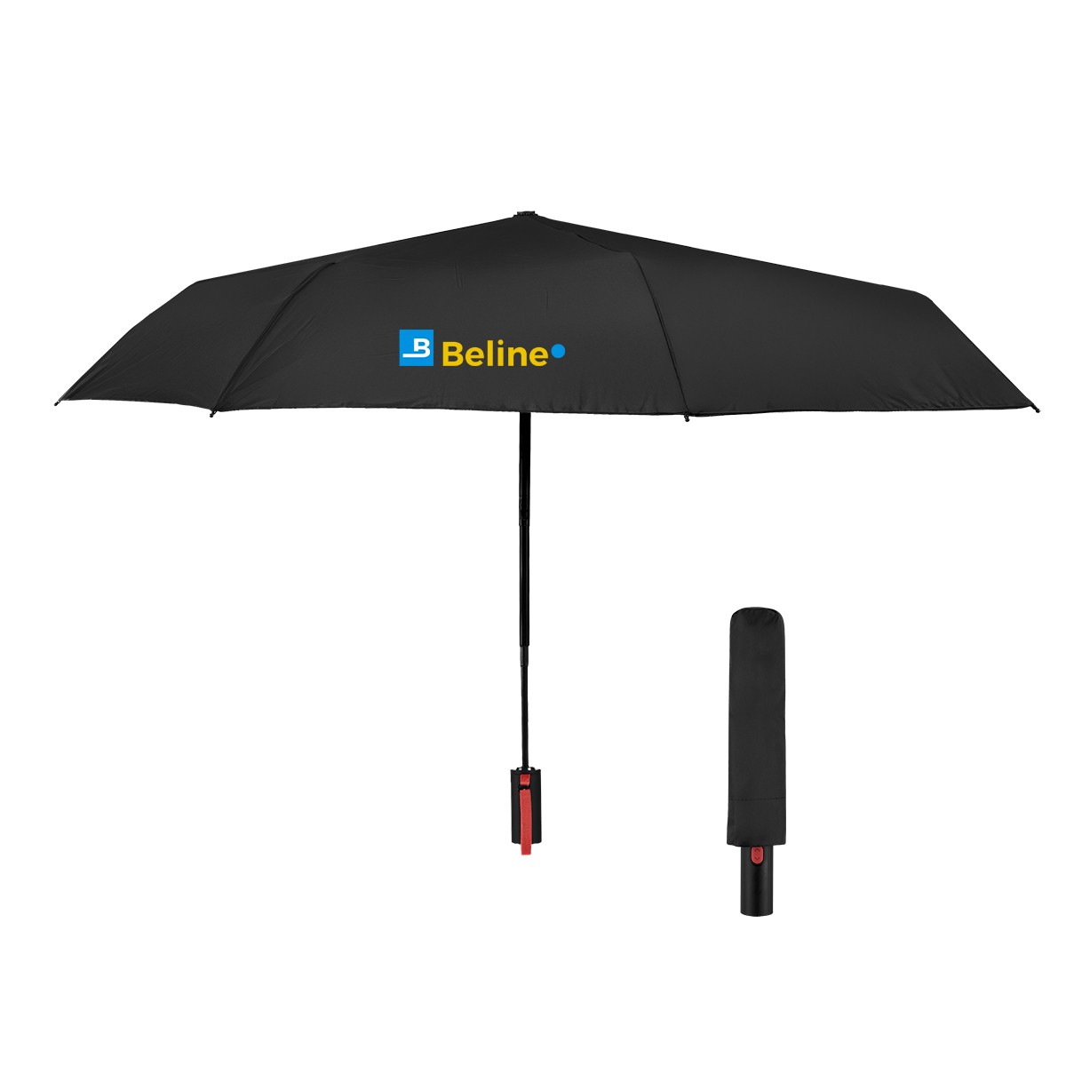 Picture of 42" Arc Rpet Telescopic Folding Umbrella