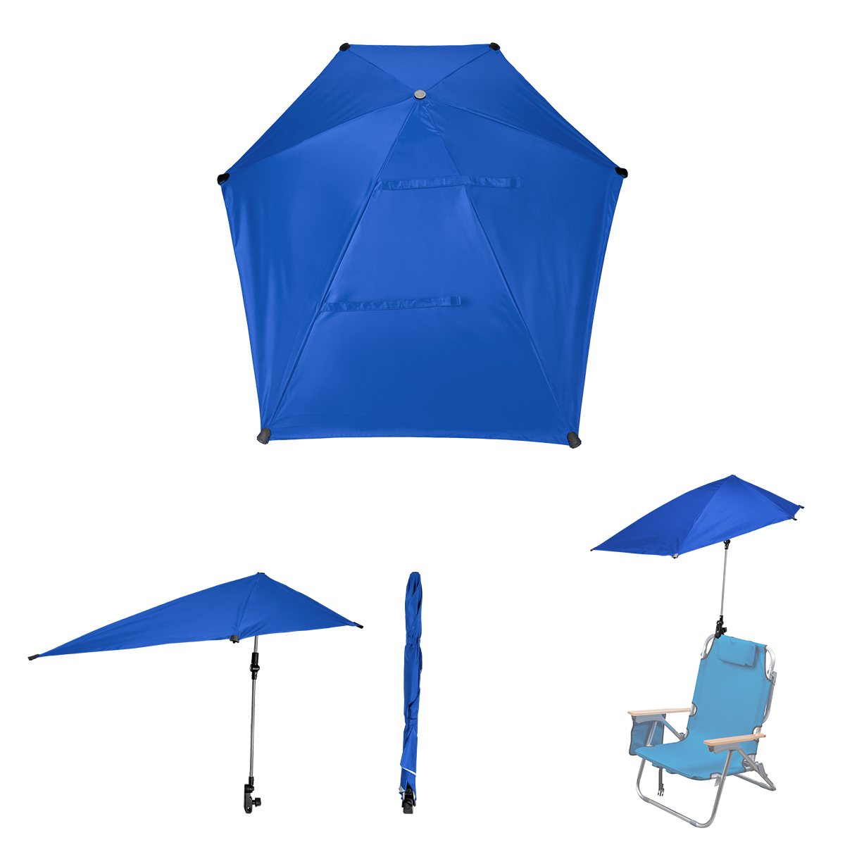 Picture of 50" Arc Spf 50 Chair Umbrella With 100% Rpet Canopy