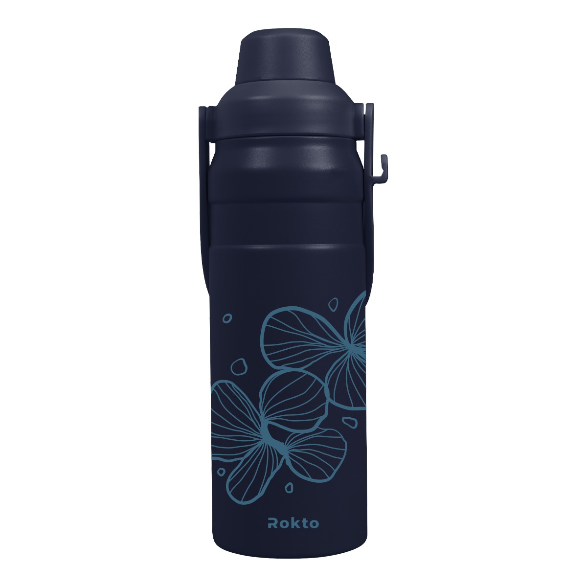 Picture of 24 Oz. Summit Sip Recycled Stainless Steel Bottle With Easy Carry Handle