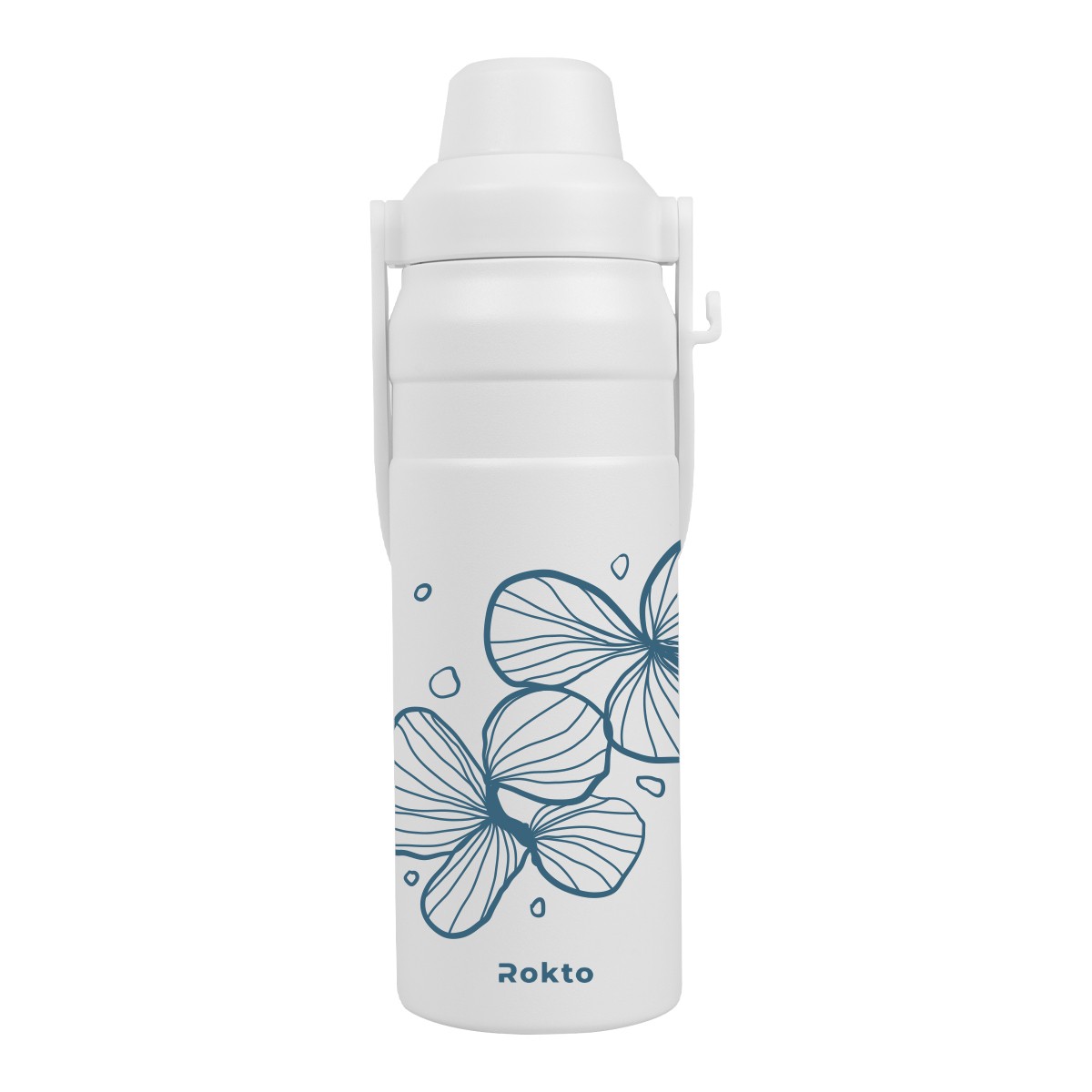 Picture of 24 Oz. Summit Sip Recycled Stainless Steel Bottle With Easy Carry Handle