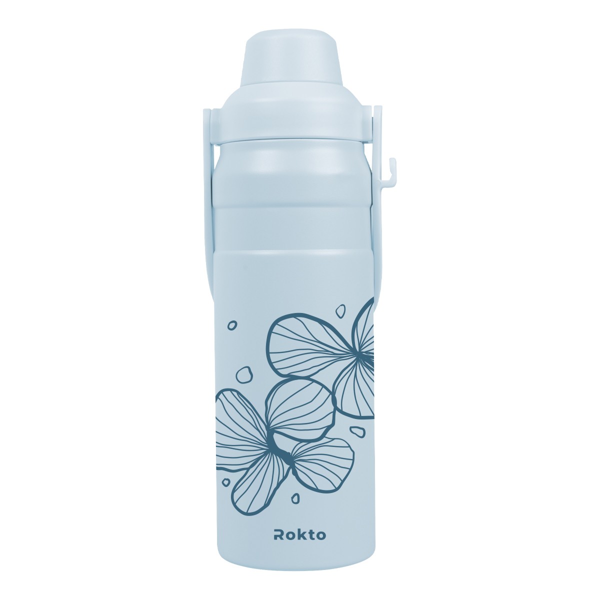 Picture of 24 Oz. Summit Sip Recycled Stainless Steel Bottle With Easy Carry Handle