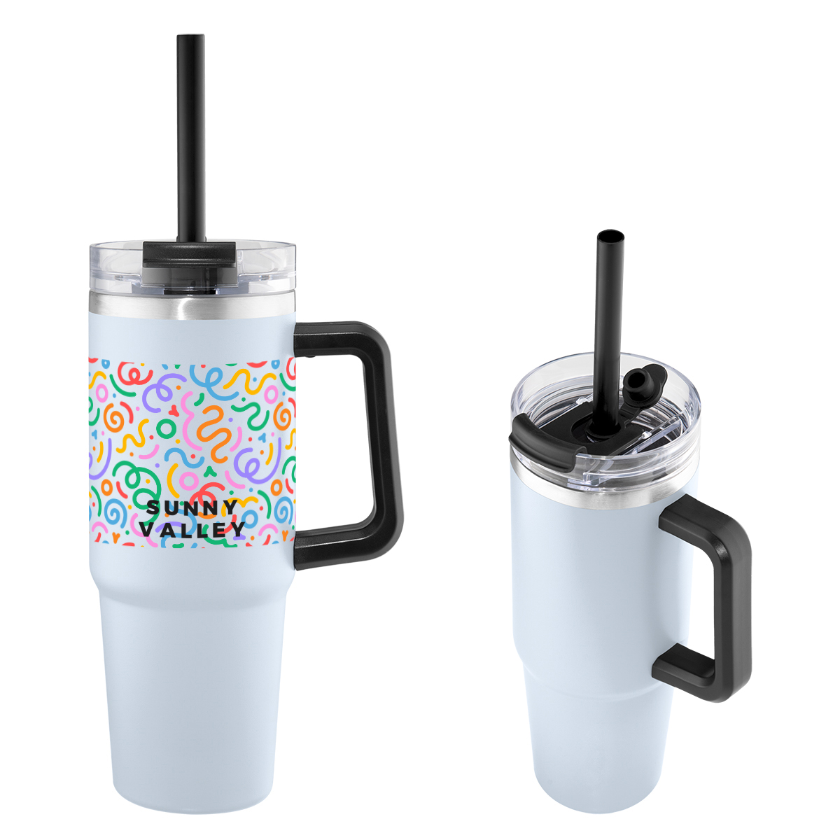 Picture of 30 Oz. Full Color Intrepid Recycled Stainless Steel Tumbler