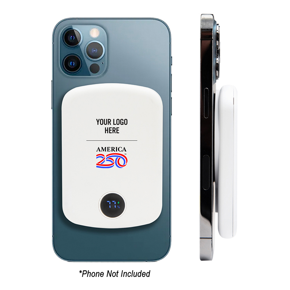 Picture of America250™ 15w Mag Max Wireless Charger Power Bank
