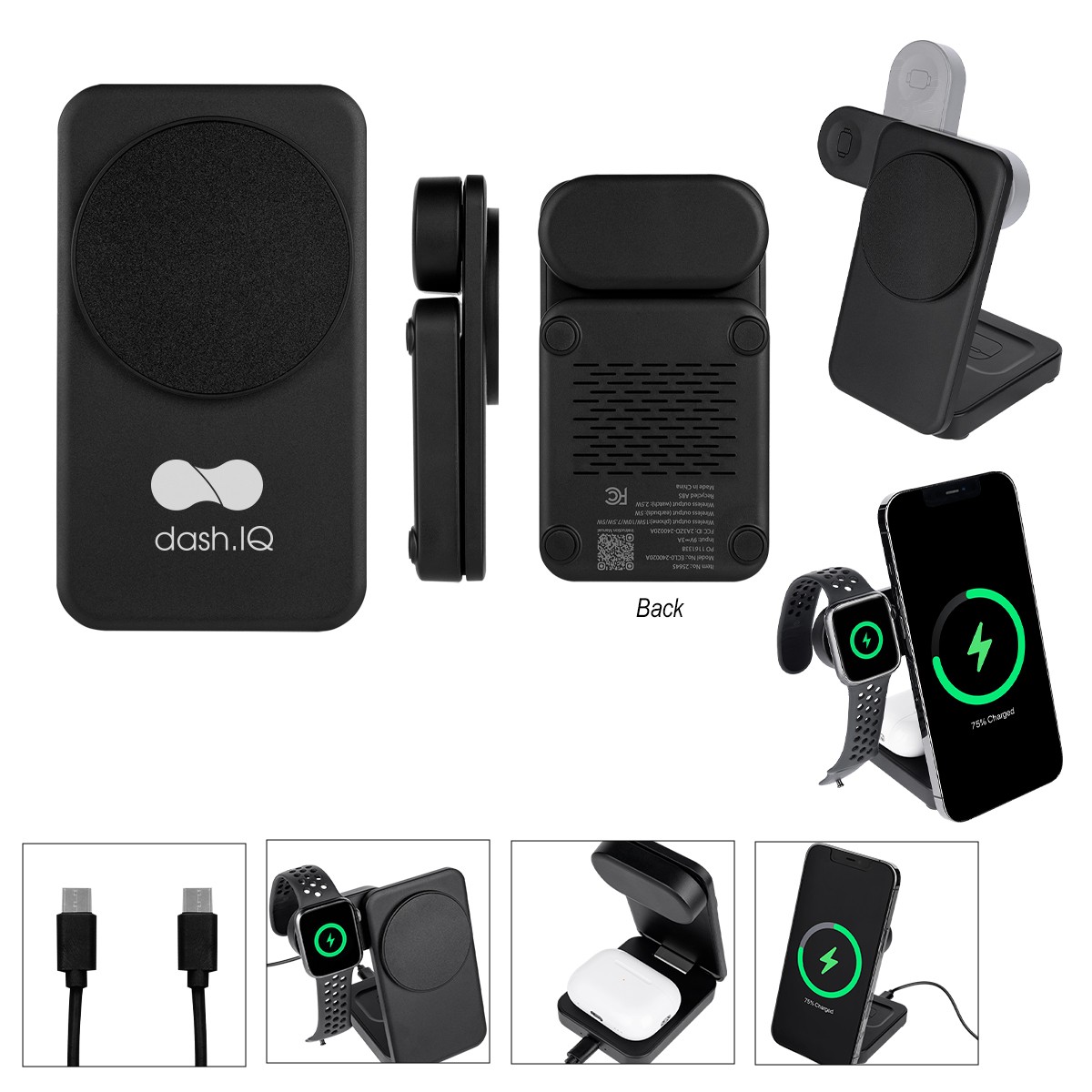 Picture of Foldable Rabs Magnetic Wireless Charger
