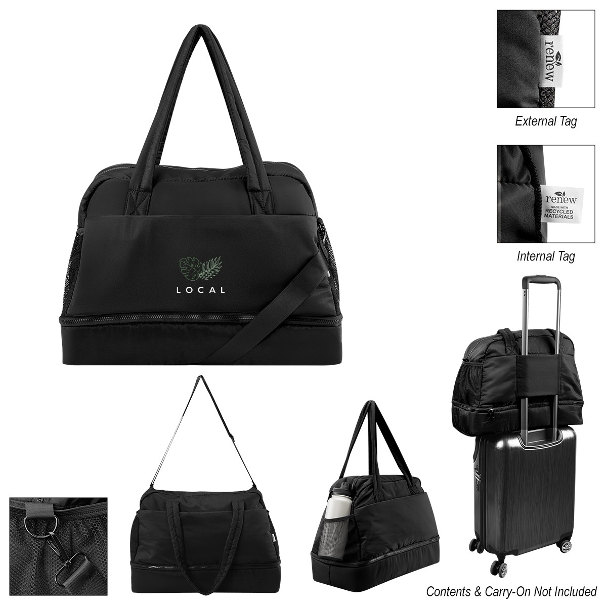Picture of Kyle Rpet Duffel Bag With Drop Bottom