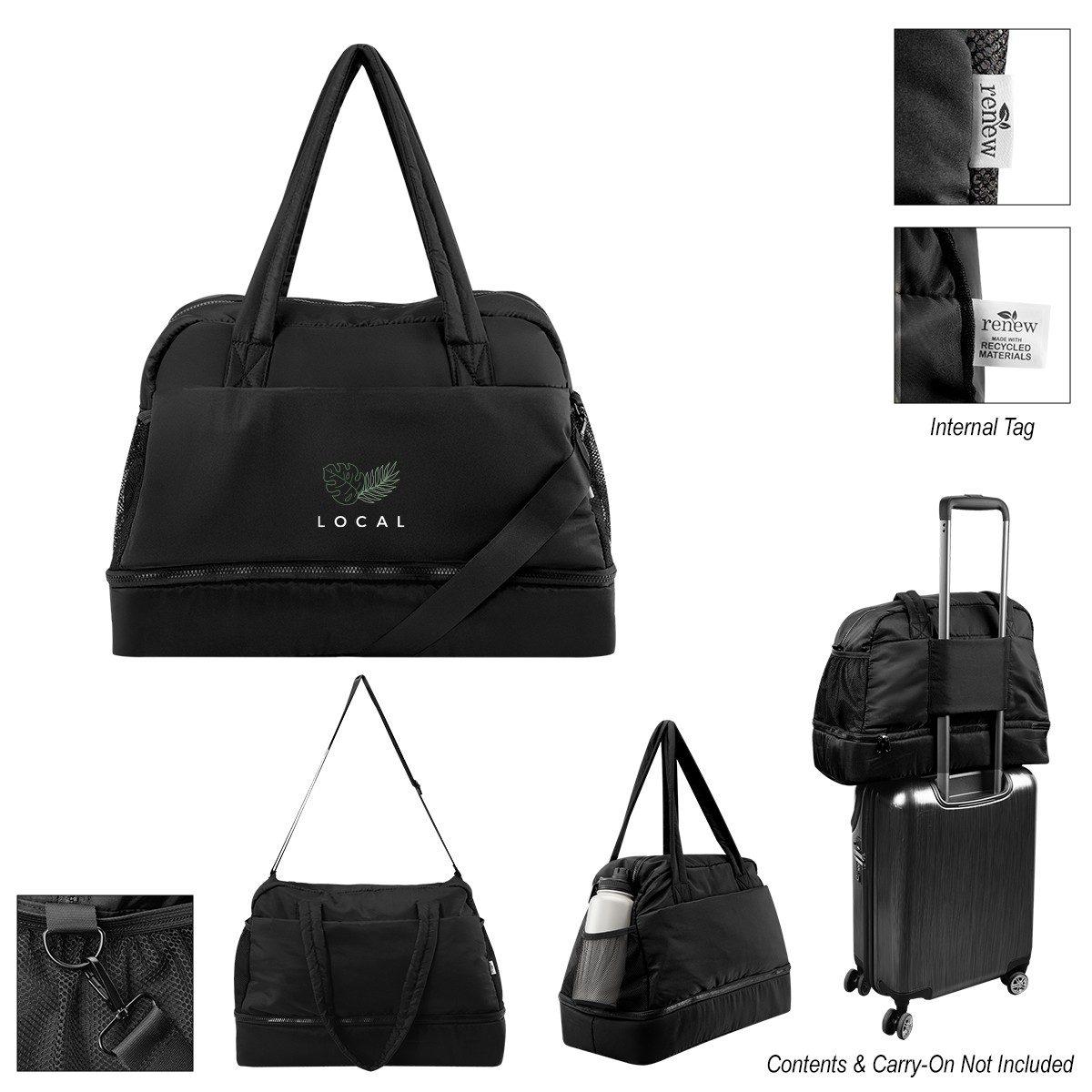 Picture of Kyle Rpet Duffel Bag With Drop Bottom