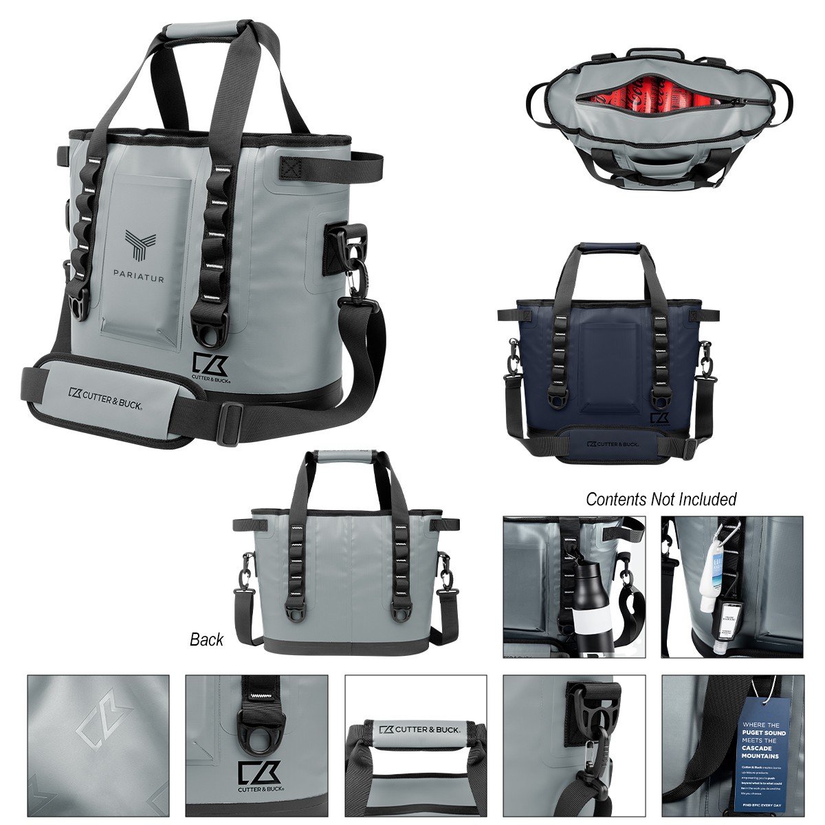 Picture of Cutter & Buck® 18 Can Cooler Tote Bag