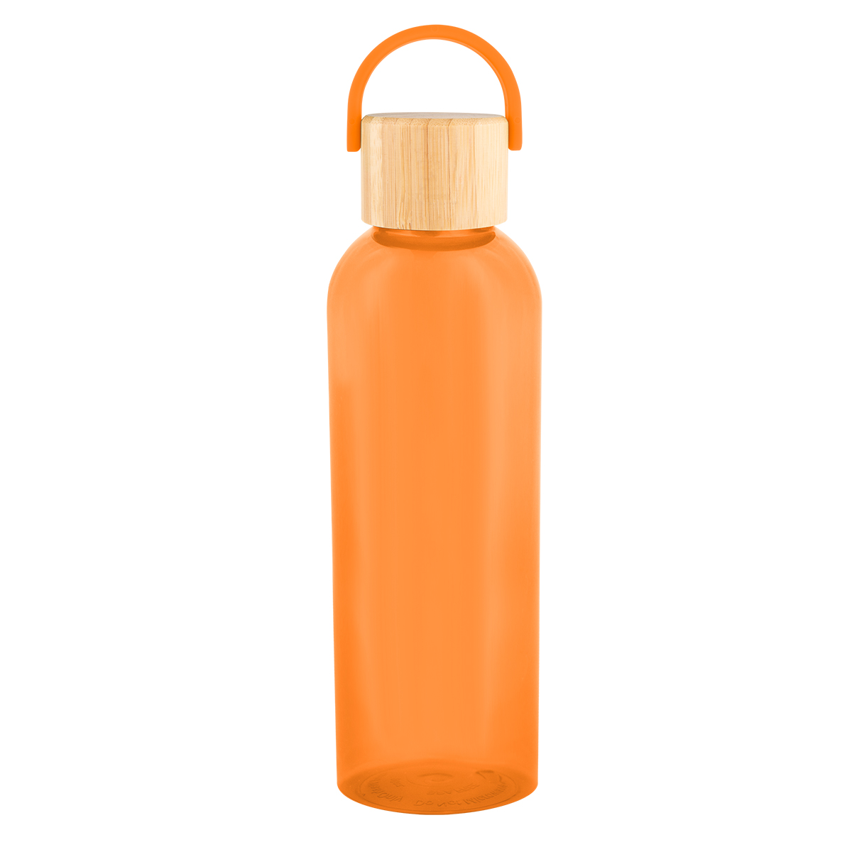Picture of 20 Oz. Ally Rpet Bottle With Bamboo Lid And Easy Carry Handle