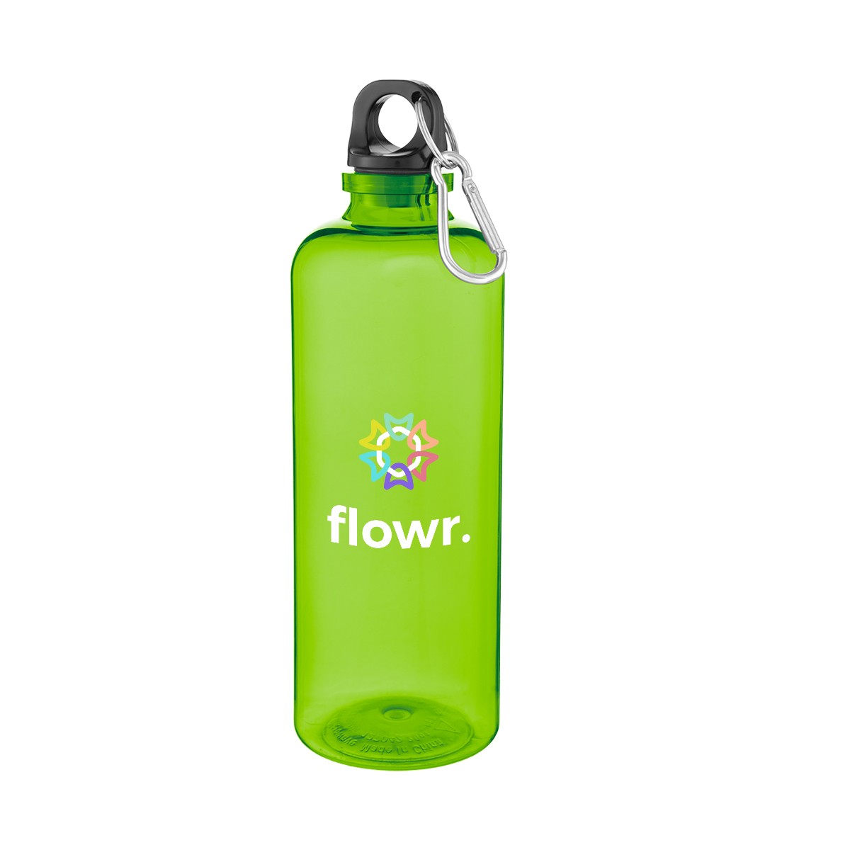 Picture of 20 Oz. Ormond Rpet Bottle With Carabiner Lid