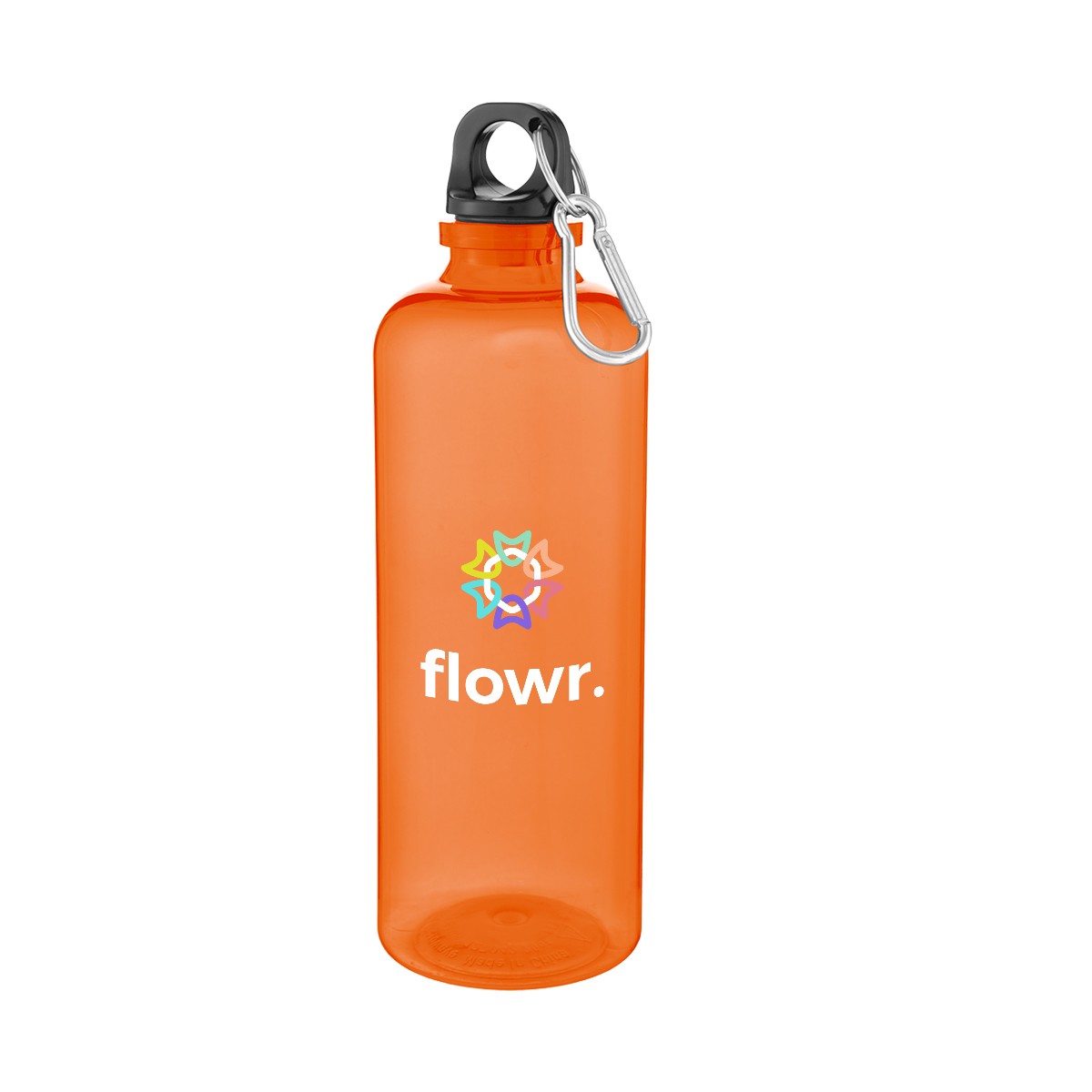 Picture of 20 Oz. Ormond Rpet Bottle With Carabiner Lid
