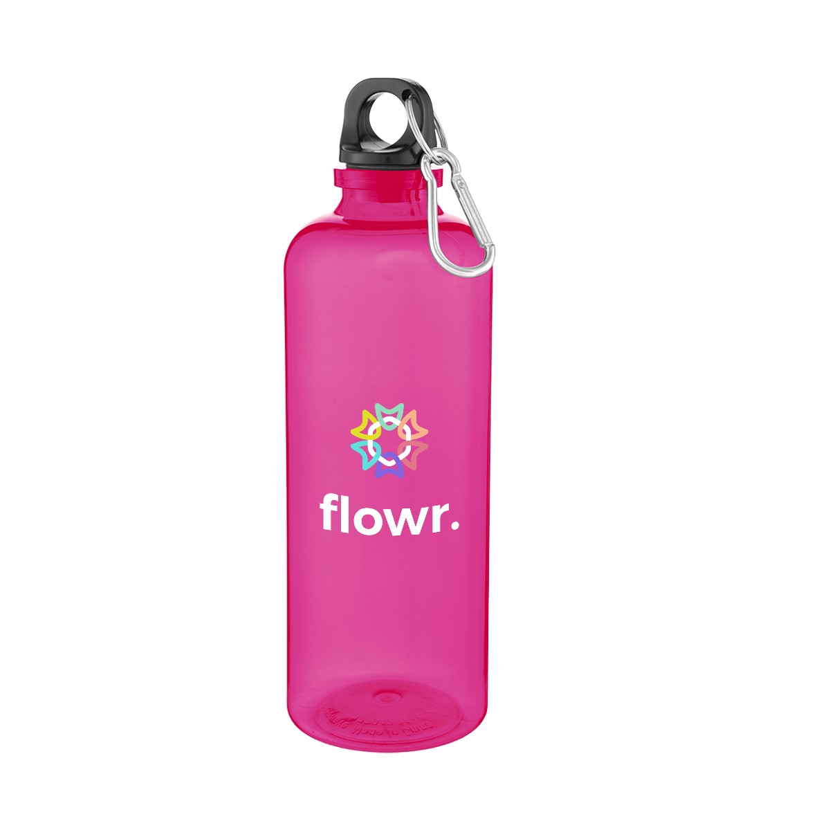Picture of 20 Oz. Ormond Rpet Bottle With Carabiner Lid