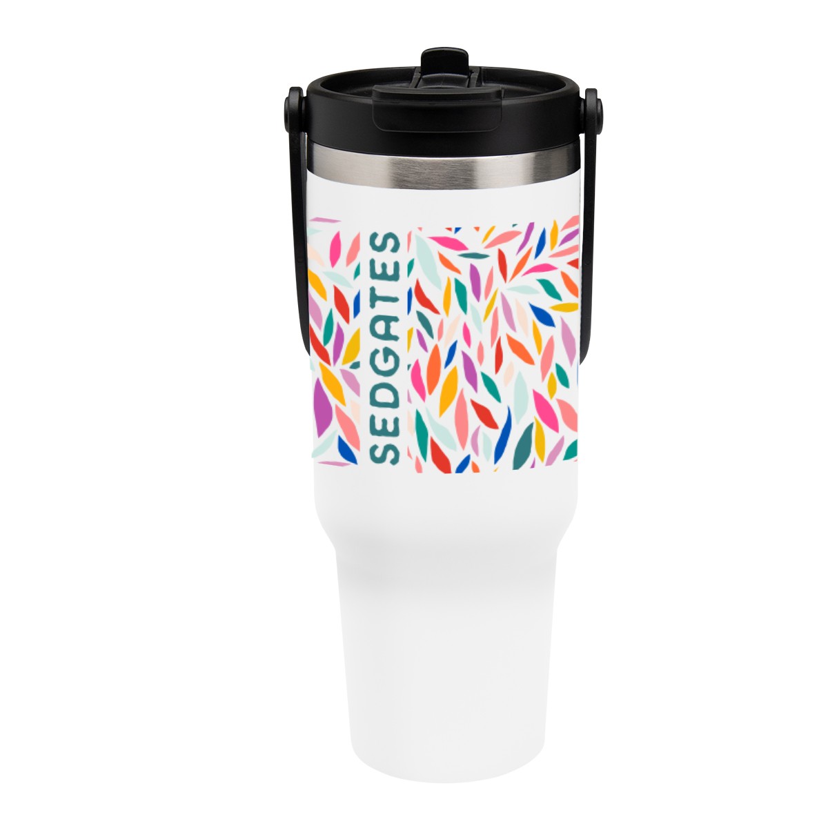 Picture of 40 Oz. Full Color Peak Intrepid Recycled Stainless Steel Tumbler