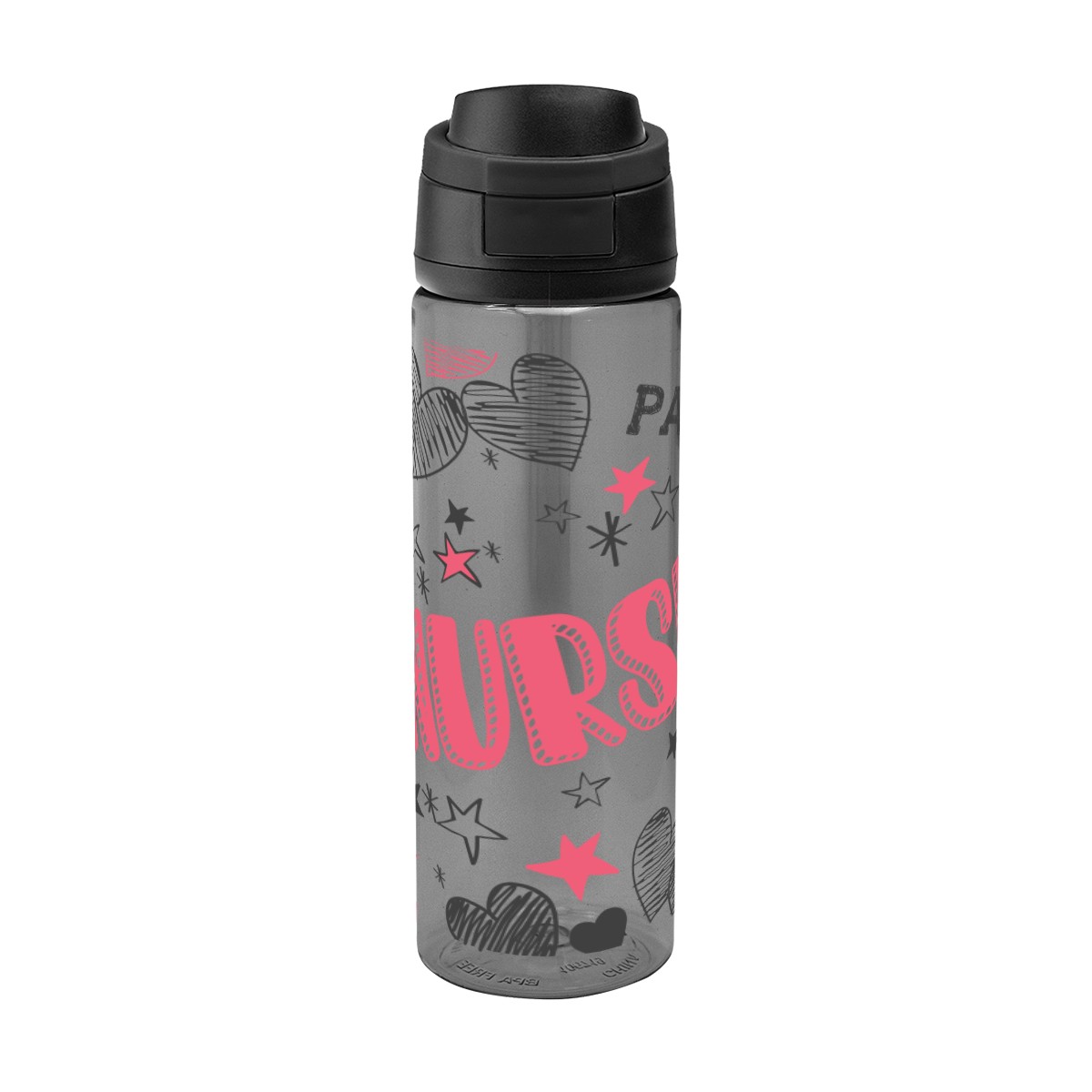 Picture of 24 Oz. Full Color Pop Sip Rpet Bottle