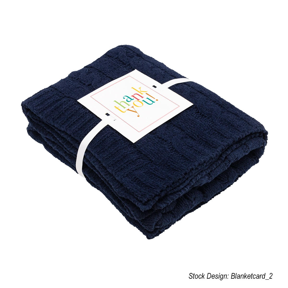Picture of Cable Knit Rpet Chenille Blanket