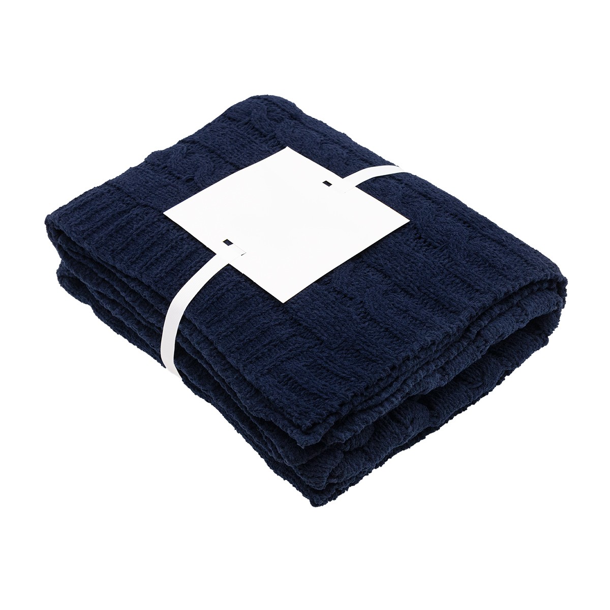 Picture of Cable Knit Rpet Chenille Blanket