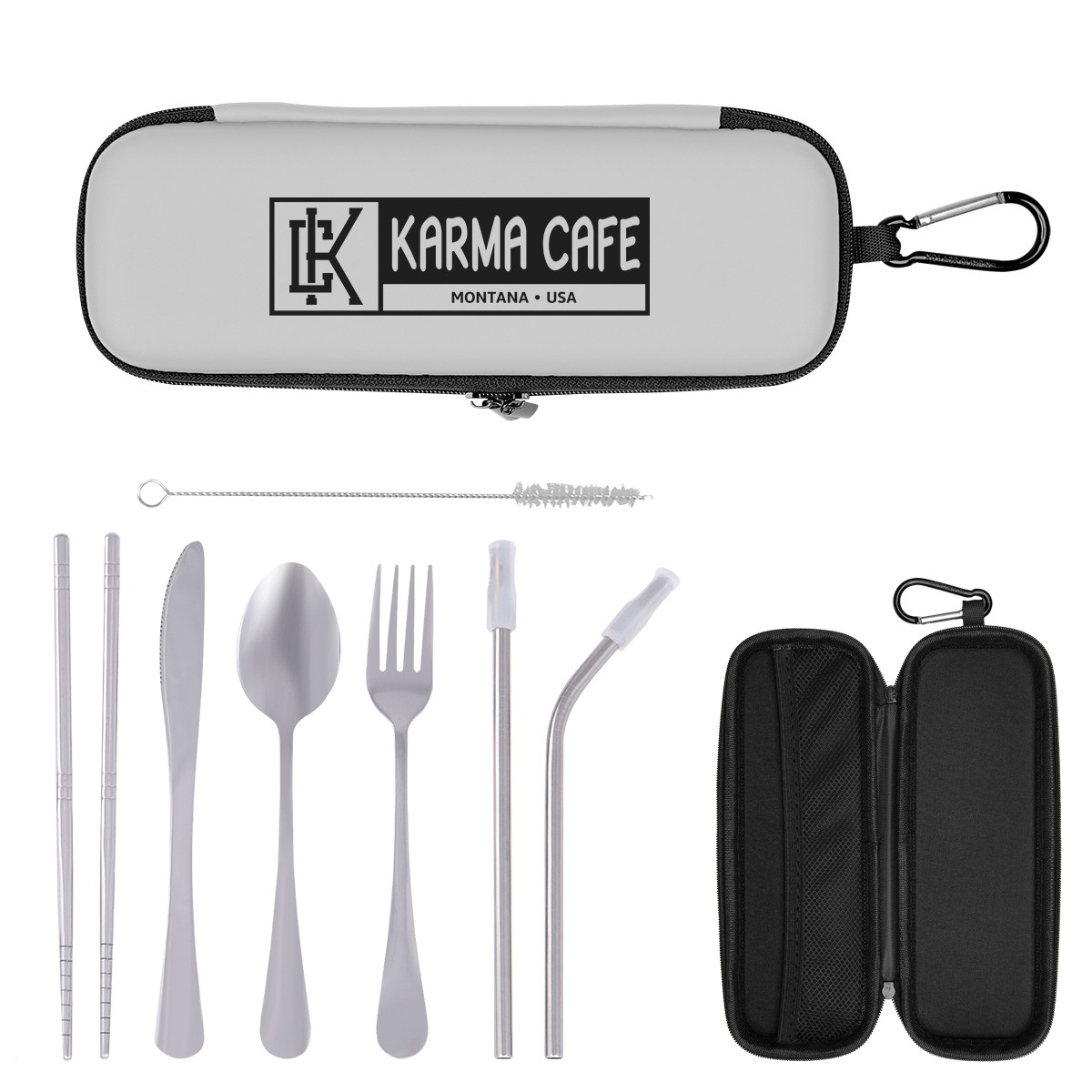 Picture of Dine N' Dash Travel Utensil Kit