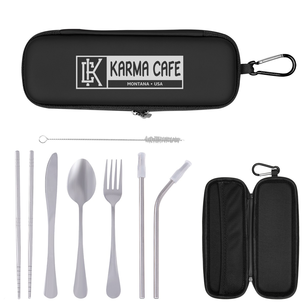 Picture of Dine N' Dash Travel Utensil Kit