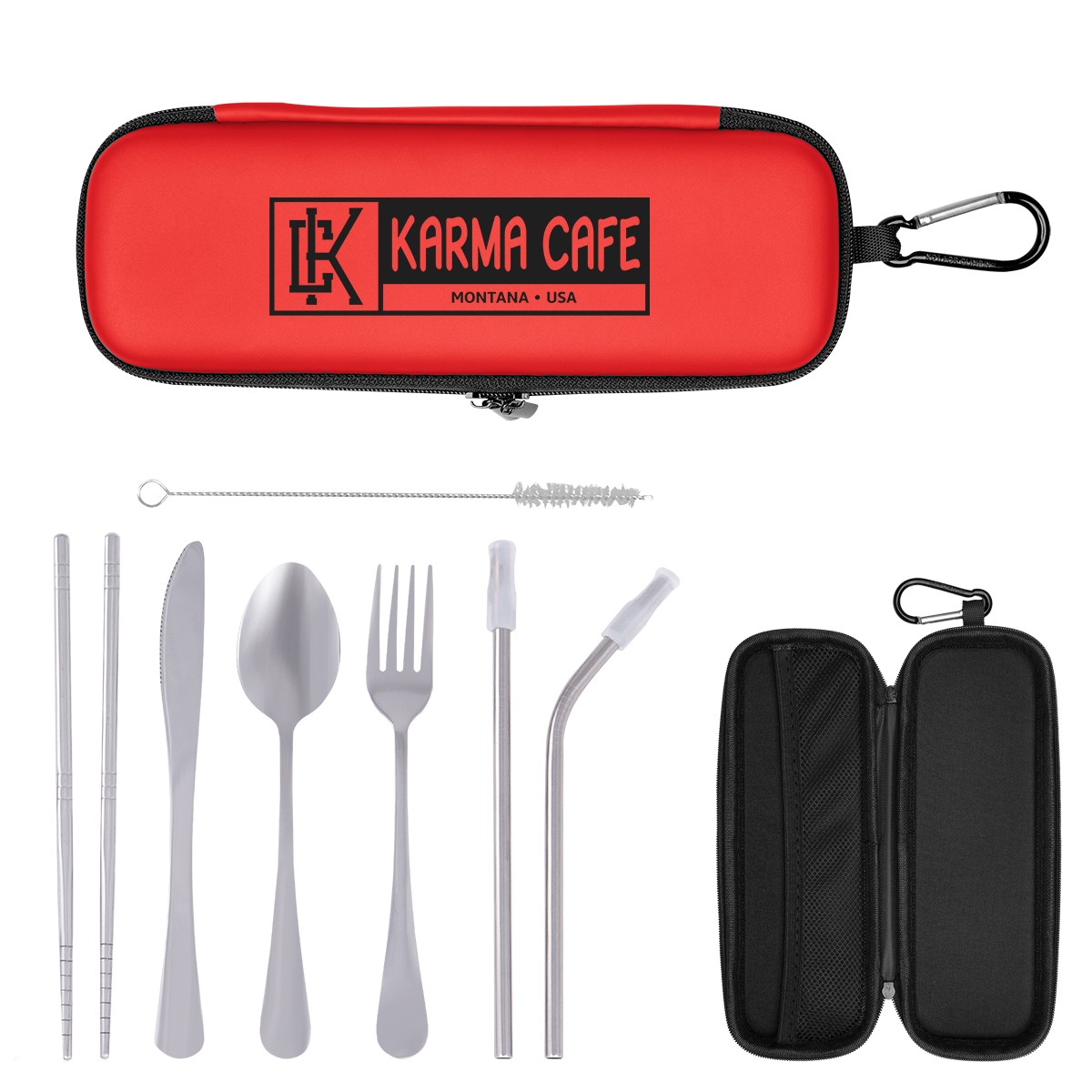 Picture of Dine N' Dash Travel Utensil Kit