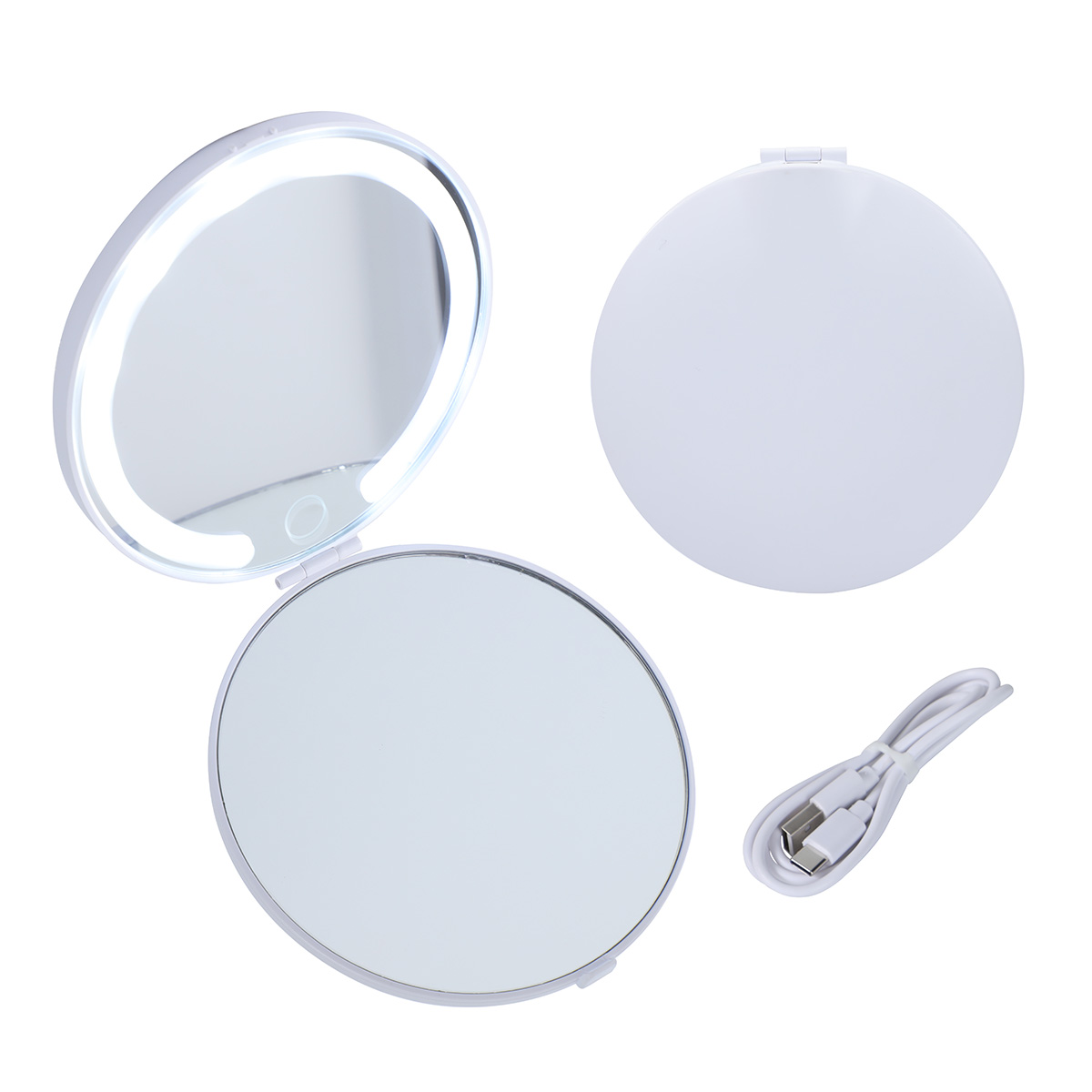 Picture of Allure Rechargeable Dual Pocket Mirrors with 2 Light Modes