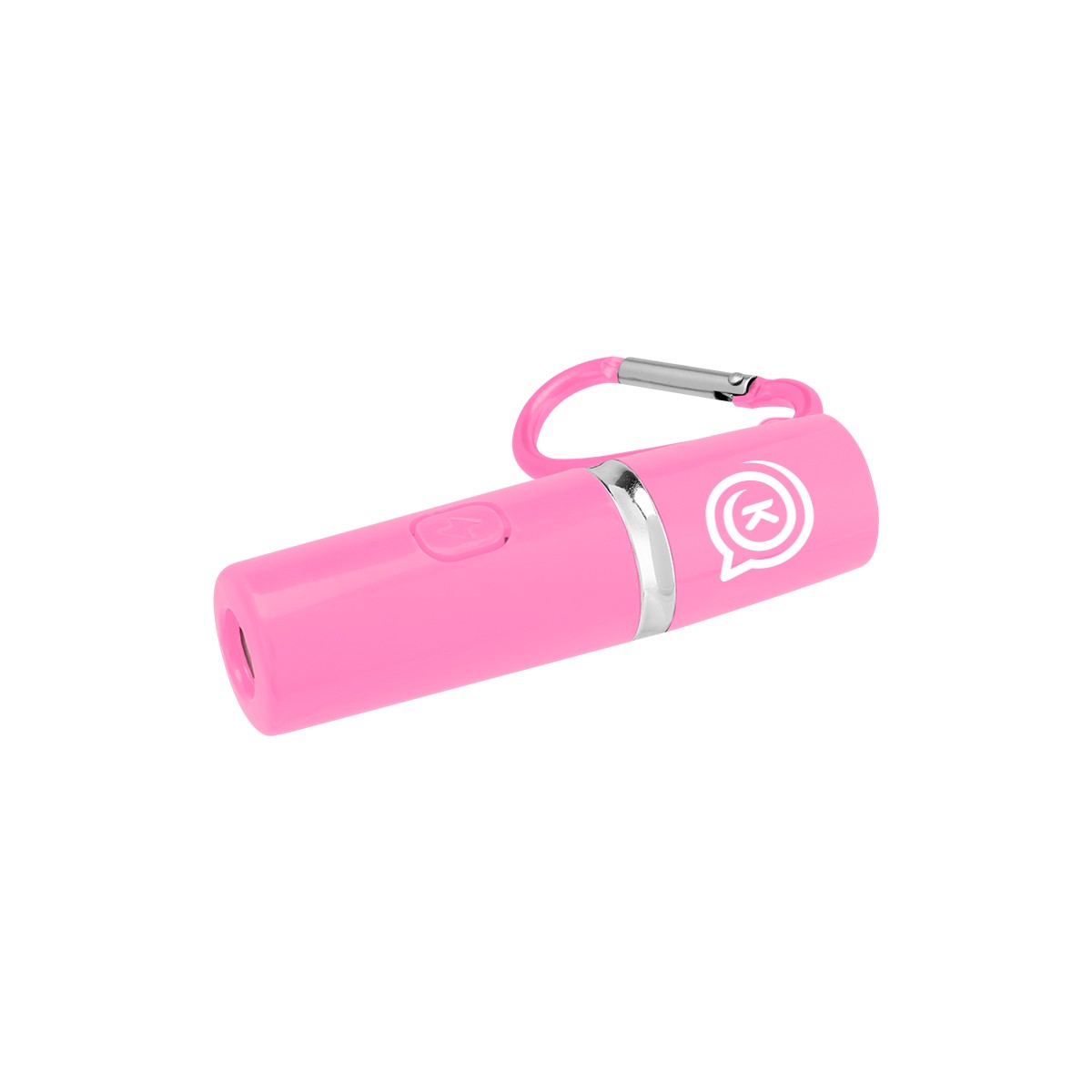 Picture of Rechargeable Portable Alarm And Flashlight With Carabiner Attachment