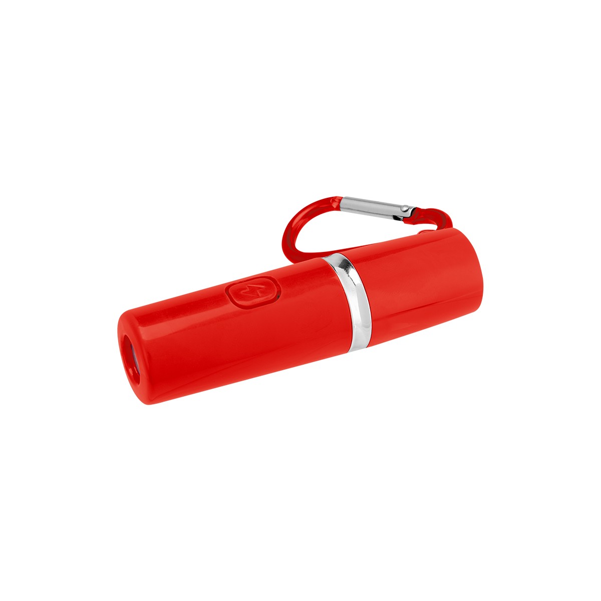 Picture of Rechargeable Portable Alarm And Flashlight With Carabiner Attachment