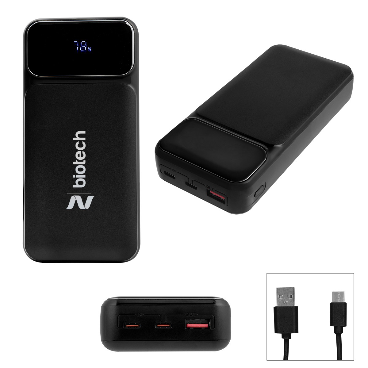 Picture of 65w Fast Charge 20,000 Mah Laptop Power Bank