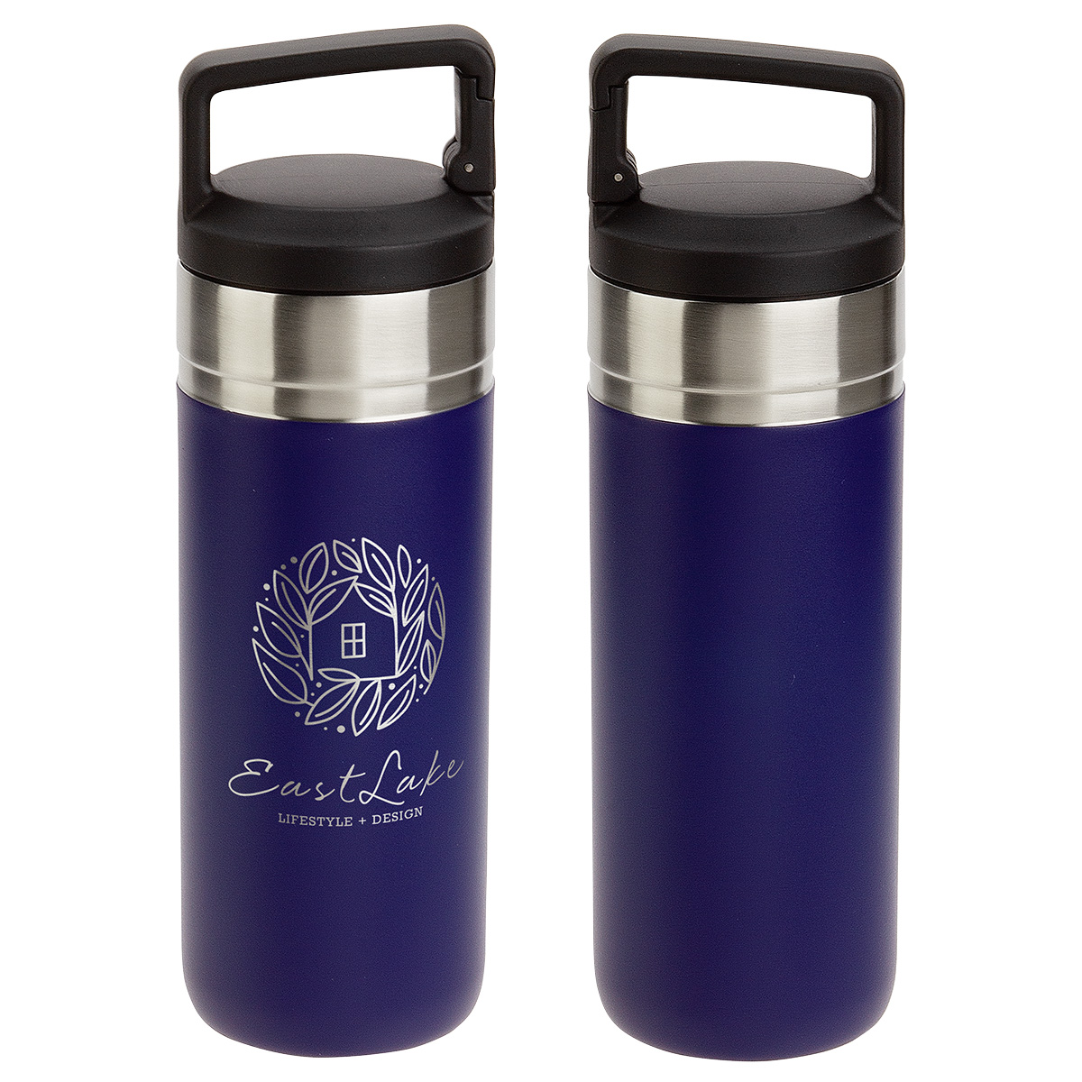 Picture of Dante 20 oz Vacuum Insulated Bottle with Carabiner Lid