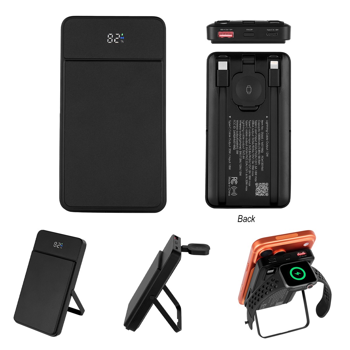 Picture of 10,000 Mah Mag Max Power Bank & Watch Charger