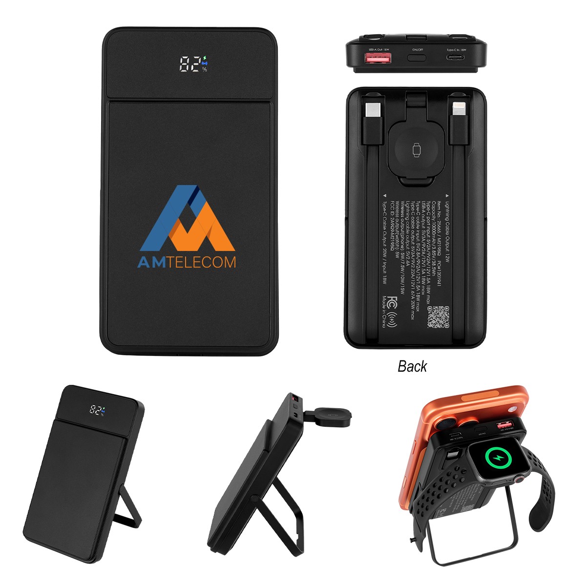 Picture of 10,000 Mah Mag Max Power Bank & Watch Charger