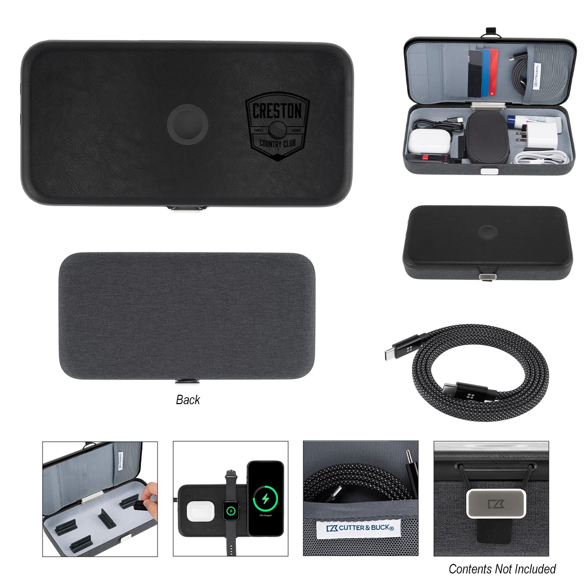 Picture of Cutter & Buck® 3-in-1 Charging Tech Case
