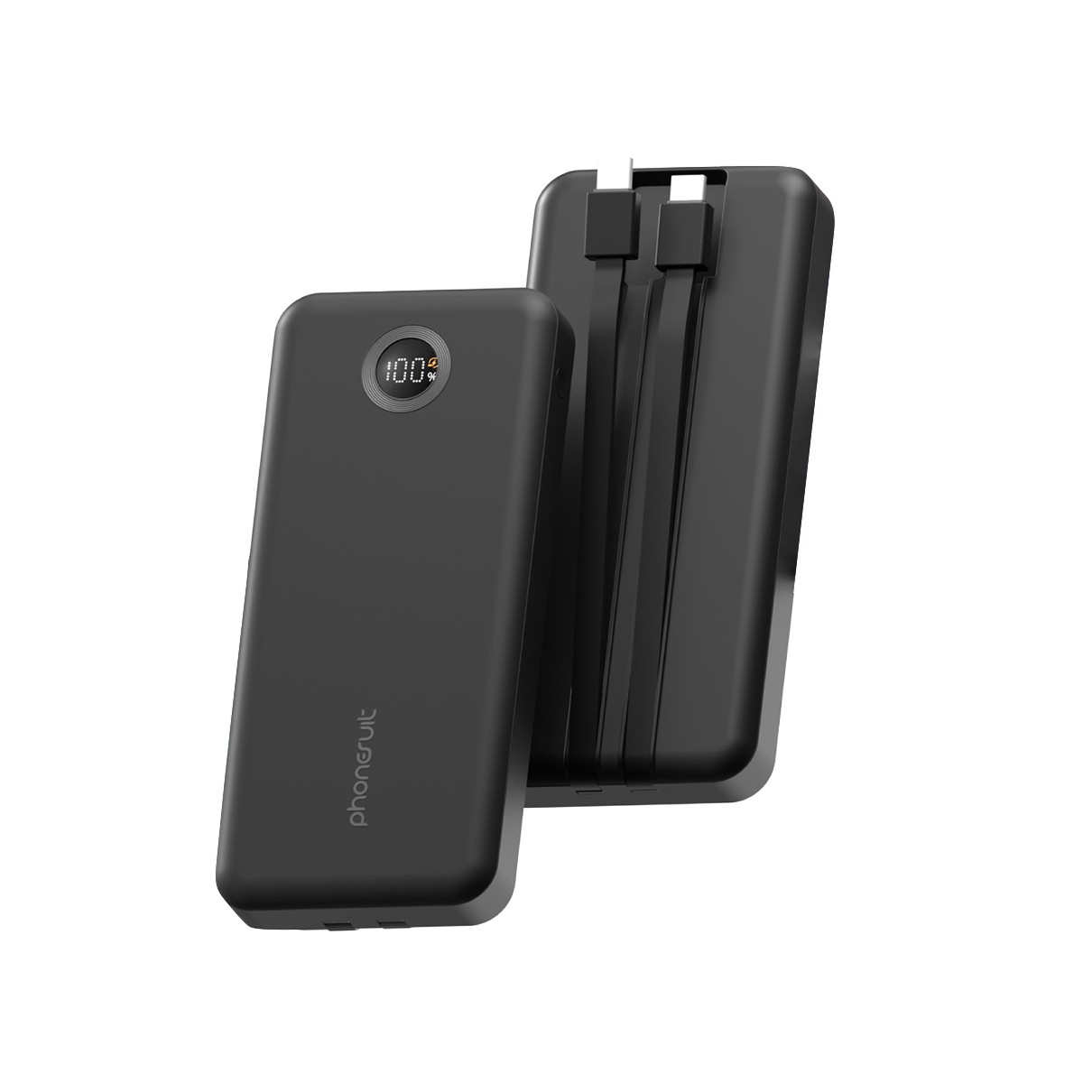 Picture of 10,000 Mah Phonesuit® Journey Novo Cabled Battery Pack