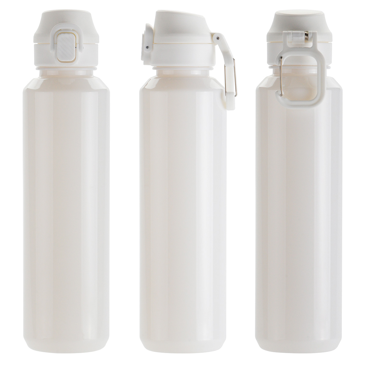 Picture of Switchback 27 oz RPET Bottle with Snap-Top Lid & Carabiner