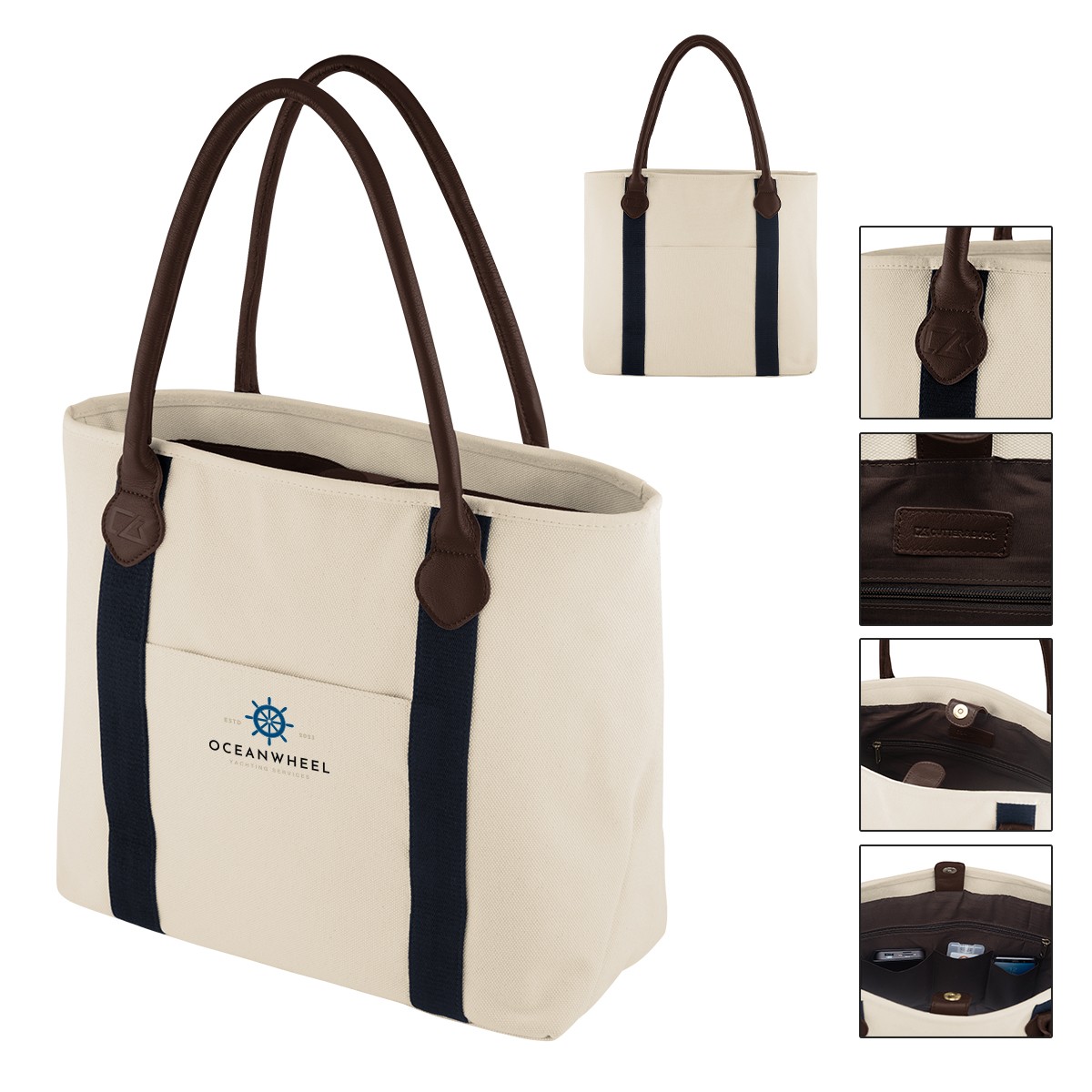 Picture of Cutter & Buck® 24 Oz. Cotton Canvas Tote Bag