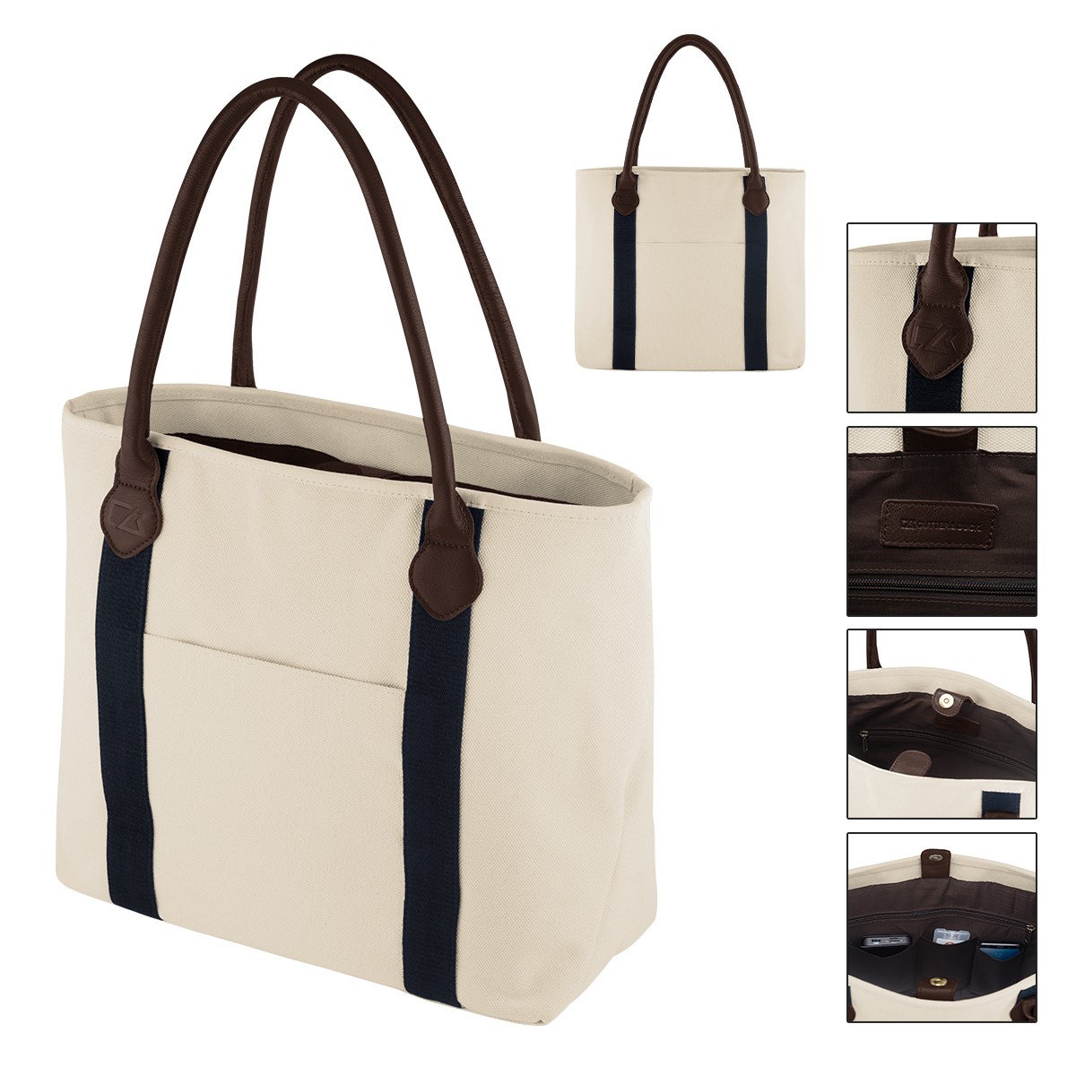 Picture of Cutter & Buck® 24 Oz. Cotton Canvas Tote Bag
