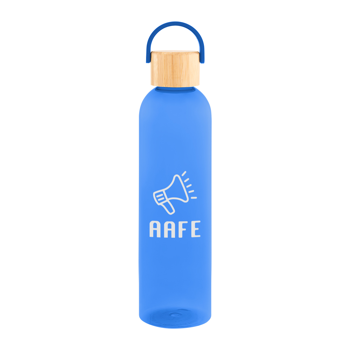 Picture of 32 Oz. Jeffrey Rpet Bottle With Bamboo Lid And Easy Carry Handle