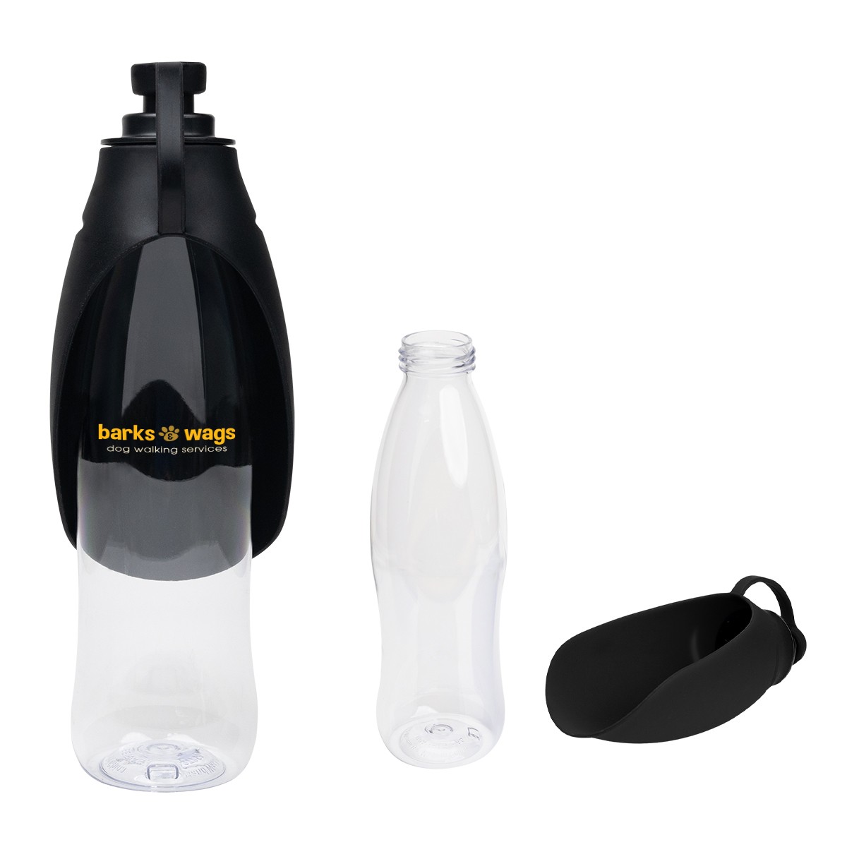 Picture of 21 Oz. Recycled Pet Water Bottle & Dispensing Bowl